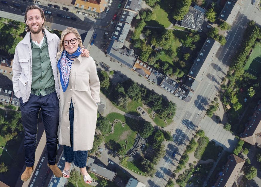 Esben Bjerre Hansen og Sisse Sejr-Nørgaard sælger Nørrebro-lejlighed