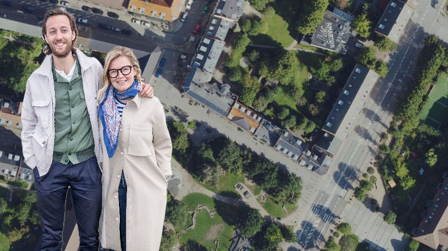 Esben Bjerre Hansen og Sisse Sejr-Nørgaard sælger Nørrebro-lejlighed