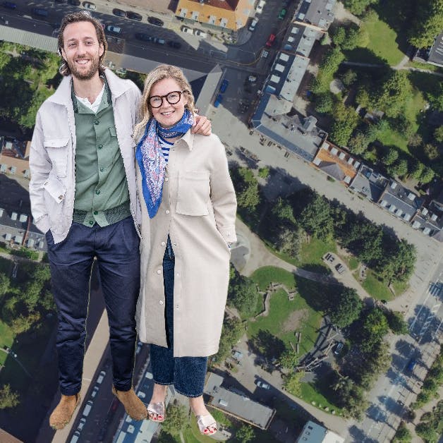 Esben Bjerre Hansen og Sisse Sejr-Nørgaard sælger Nørrebro-lejlighed