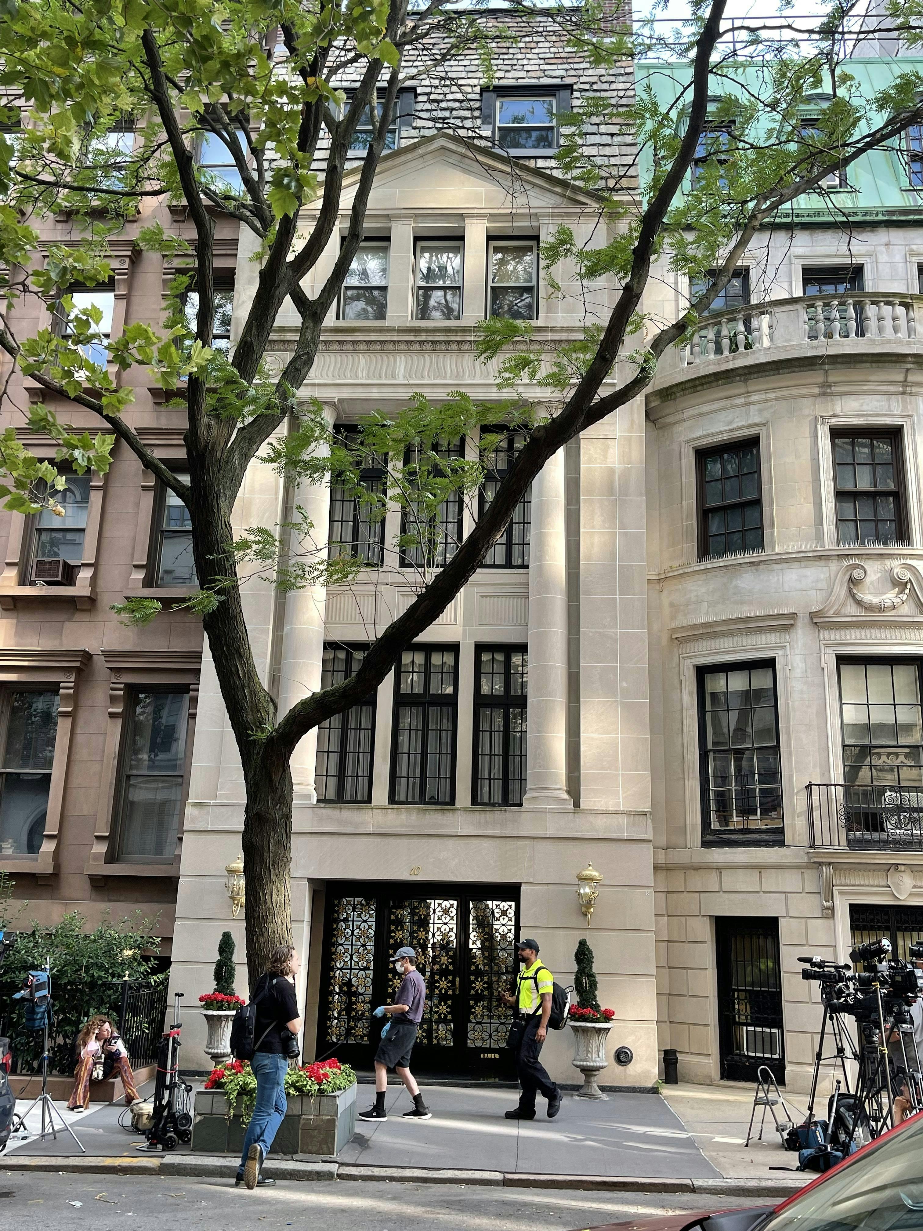 Ivana Trumps lejlighed på Manhattan i New York, hvor hun blev fundet død.