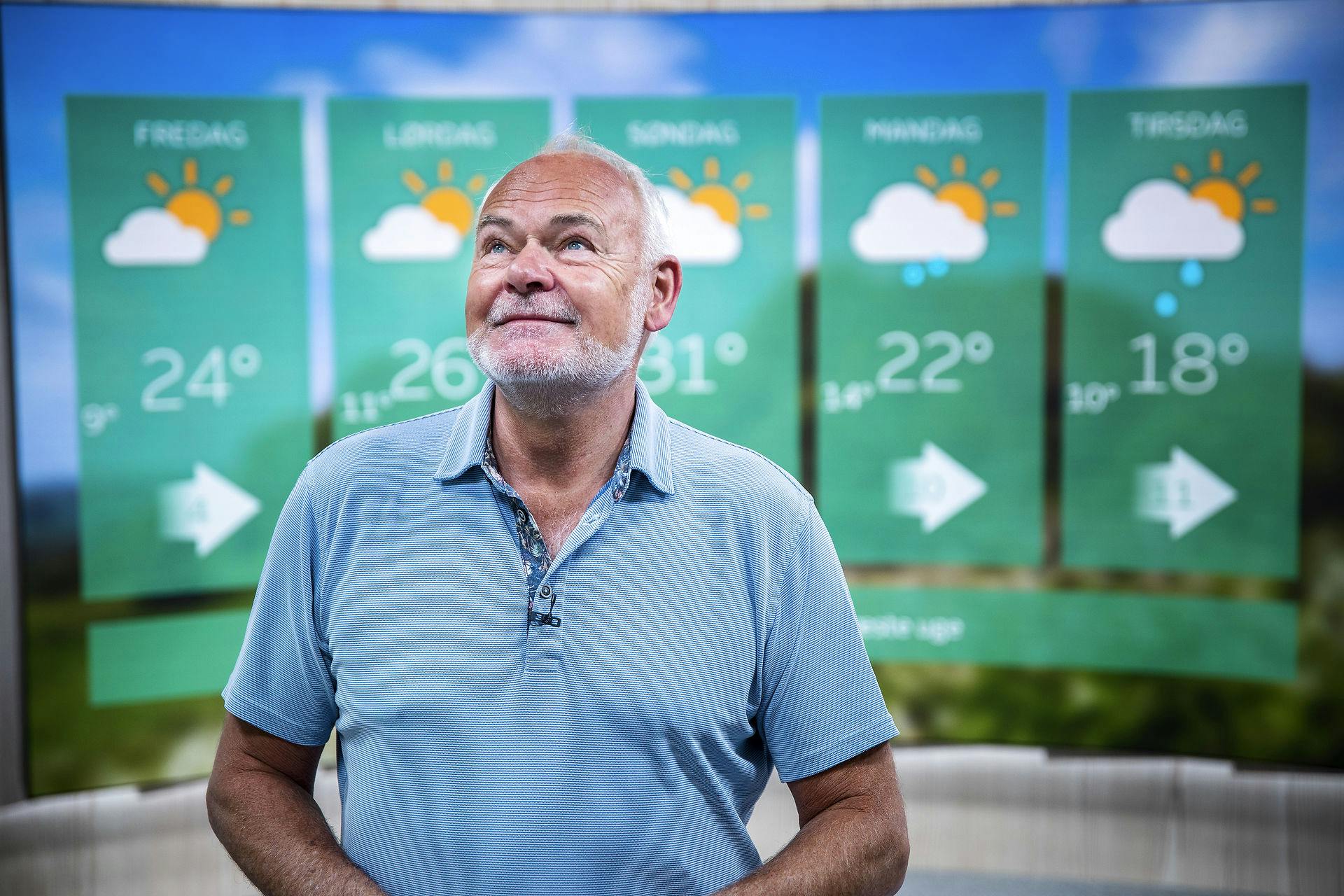 Tidligere vejrvært på TV 2, Per Christiansen. 