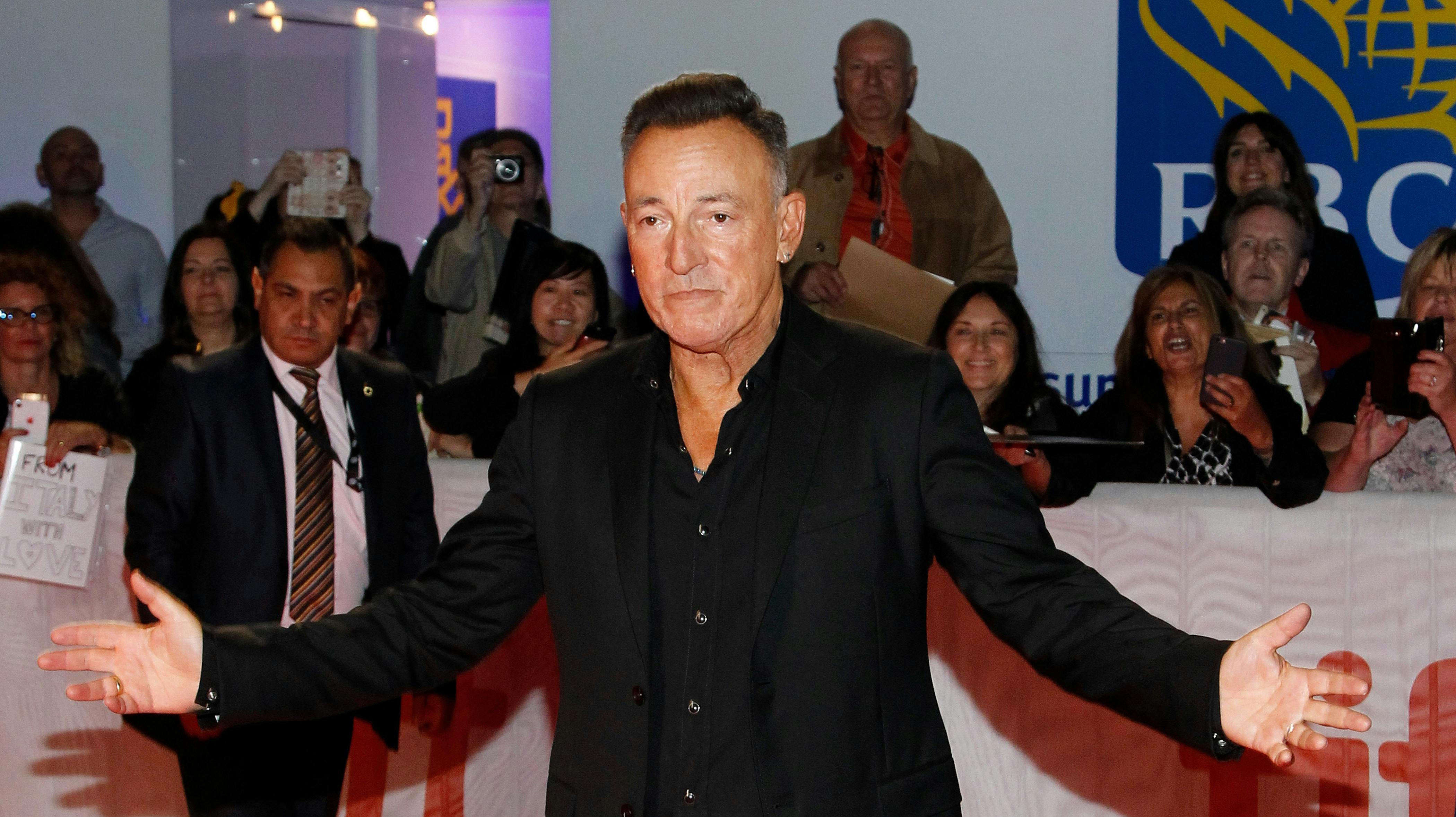 Bruce Springsteen til premiere på "Western Stars" i 2019.