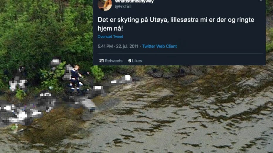 Mens terroren fandt sted, delte mange bekymrede nordmænd - flere der befandt sig på Utøya - rædselsvækkende beskeder på de sociale medier. 