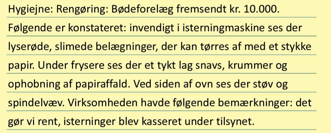 Original Coffee har problemer med fødevaremyndighederne