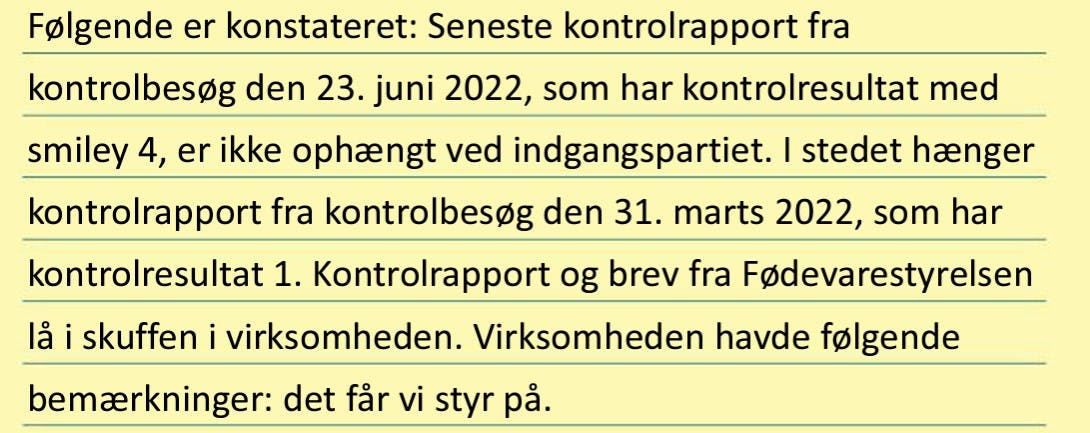 Original Coffee har problemer med fødevaremyndighederne