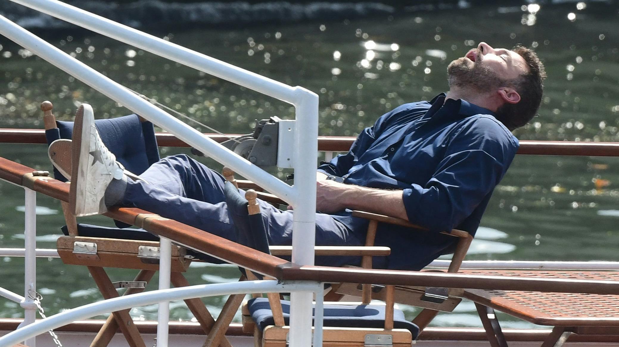 Turen på Seinen blev en snoozefest for den gode Ben 