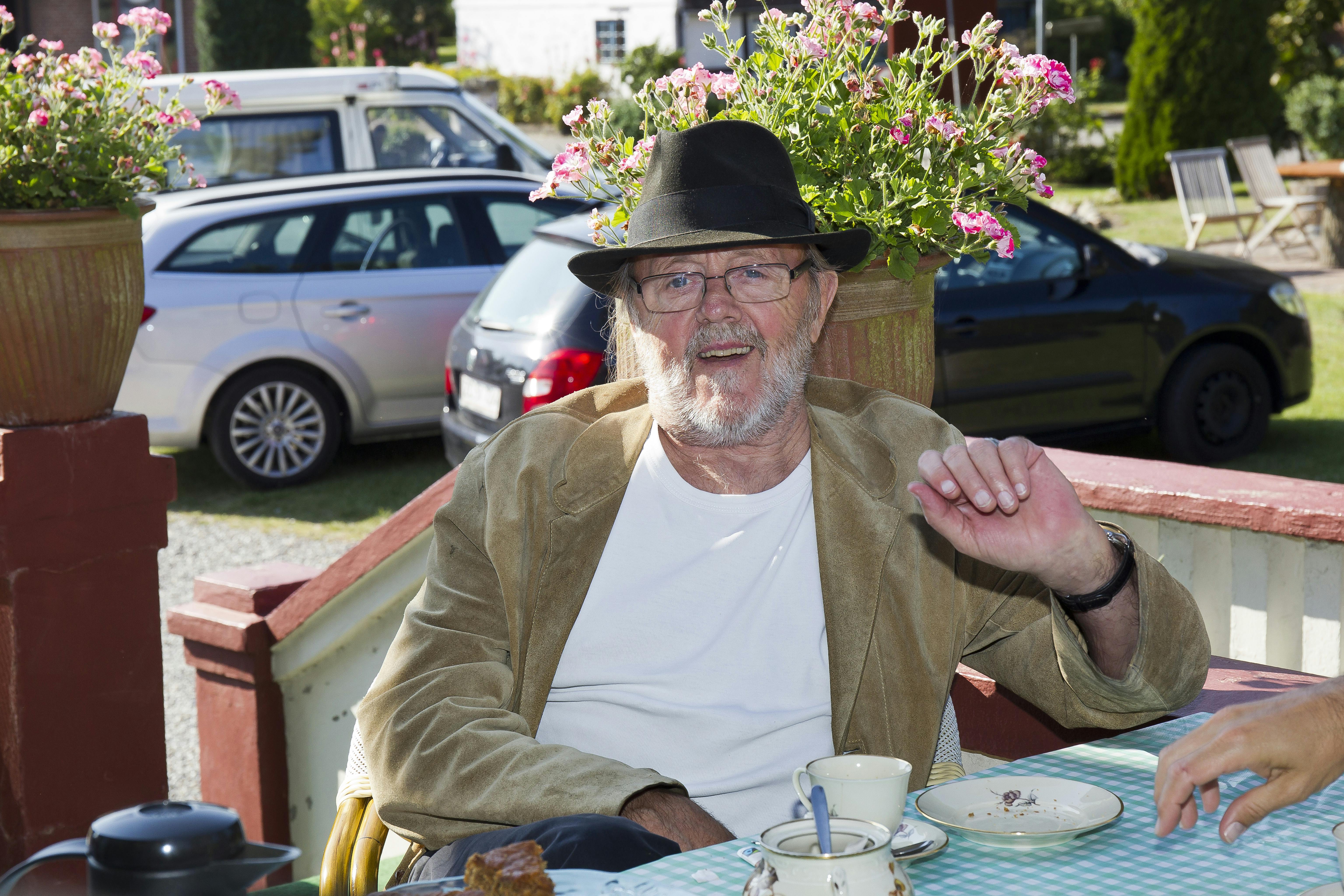 Her er Povl Dissing fotograferet på Samsø Festival i 2014.