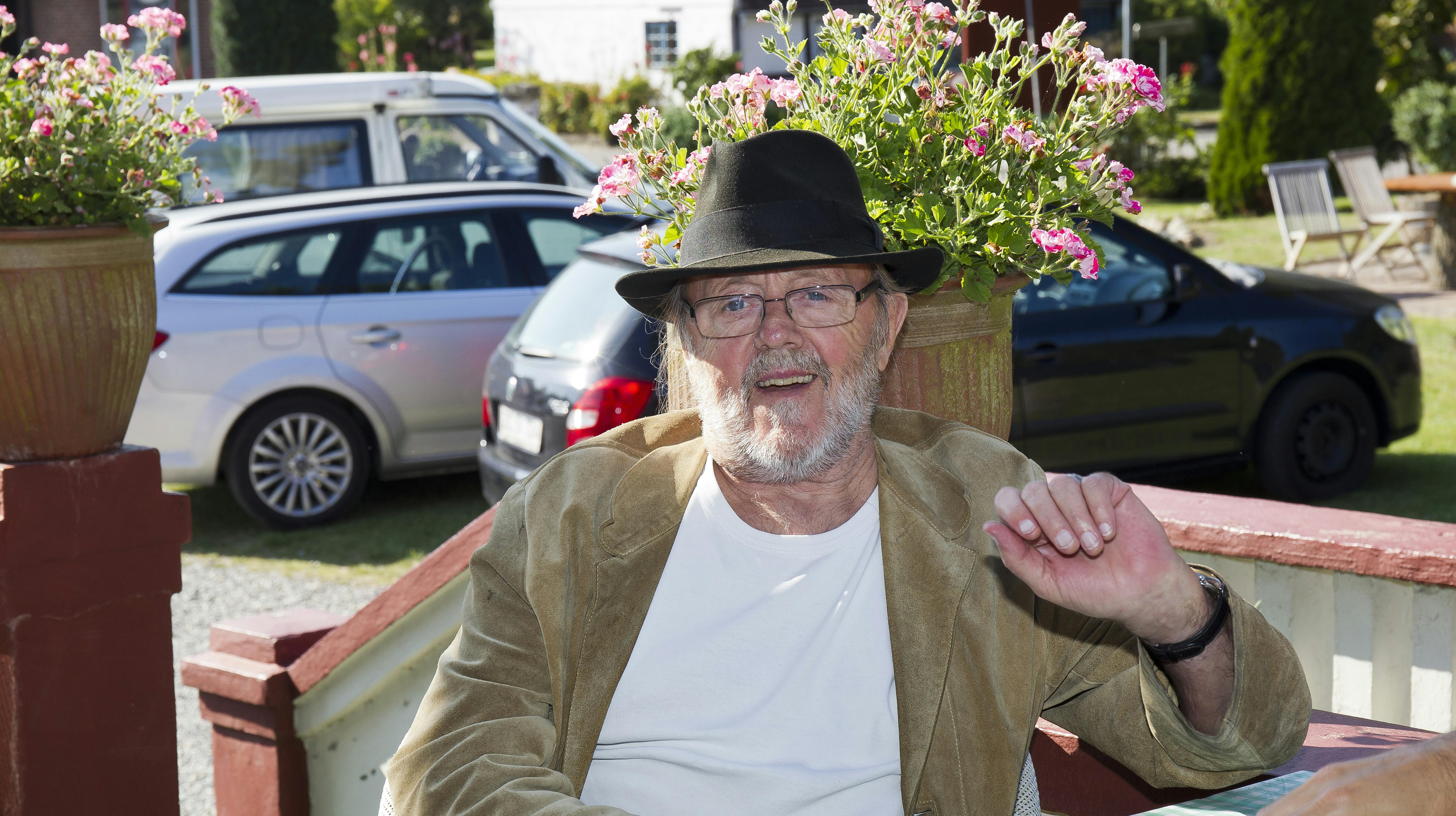 Her er Povl Dissing fotograferet på Samsø Festival i 2014.