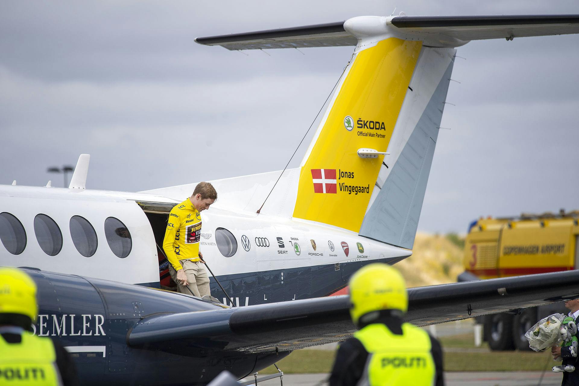 Jonas Vingegaard var onsdag konge af Danmark.