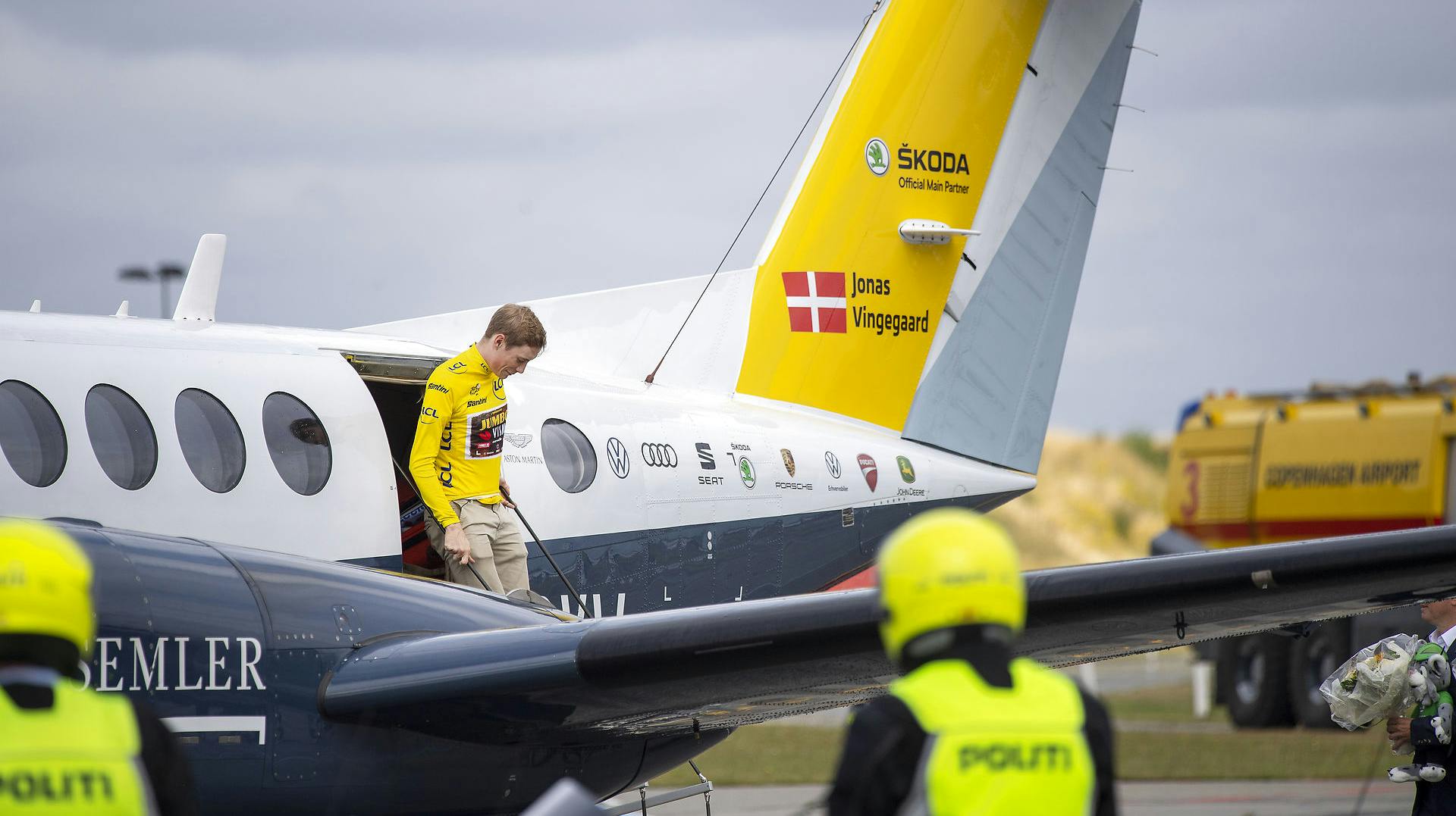 Jonas Vingegaard var onsdag konge af Danmark.