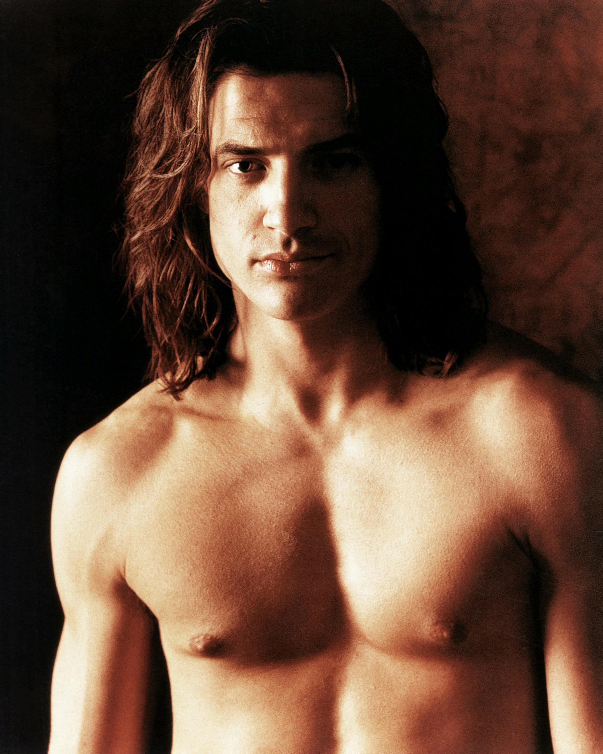 Brendan Fraser i 1997, da han bragede igennem på biograflærredet i "George of the Jungle"