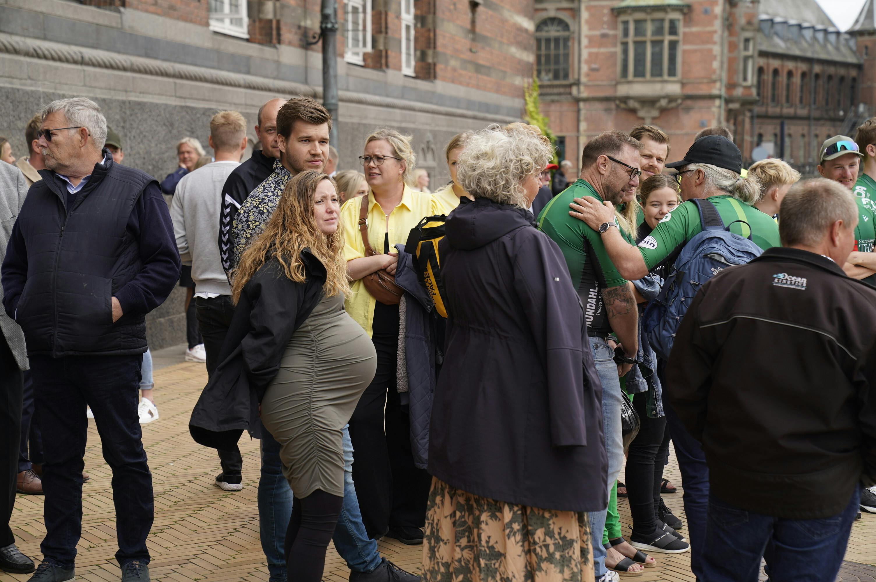 Man skal passe på med at spørge, om folk er gravide, men lige her, er der vist ikke den store tvivl om, at Michelle Vingegaard venter sig.&nbsp;
