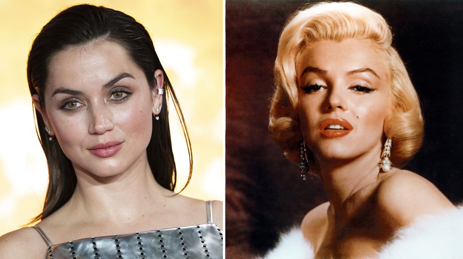 Den cubanske skønhed Ana de Armas har gennemgået en vild forvandling for at komme til at ligne Hollywood-ikonet Marilyn Monroe.