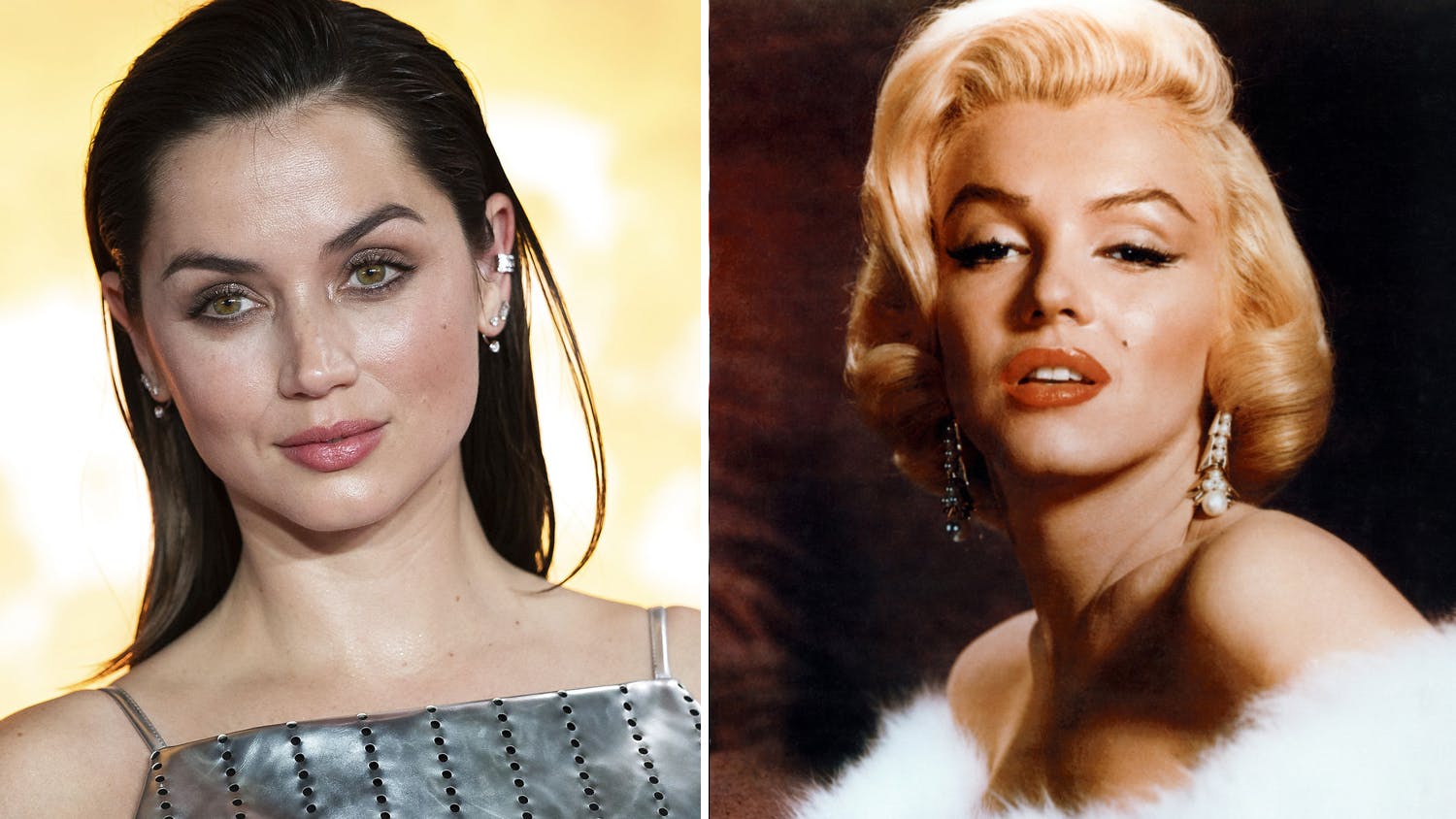 Den cubanske skønhed Ana de Armas har gennemgået en vild forvandling for at komme til at ligne Hollywood-ikonet Marilyn Monroe.