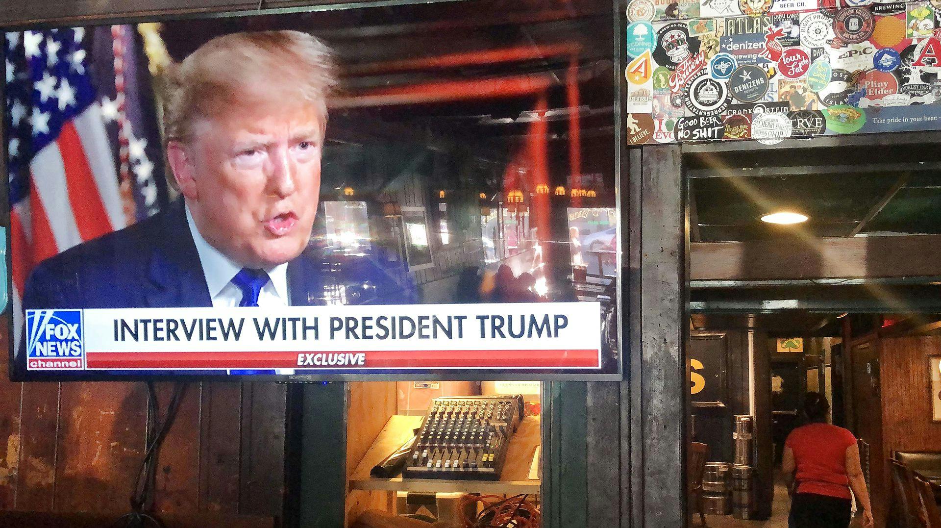 Fox News dropper Donald Trump