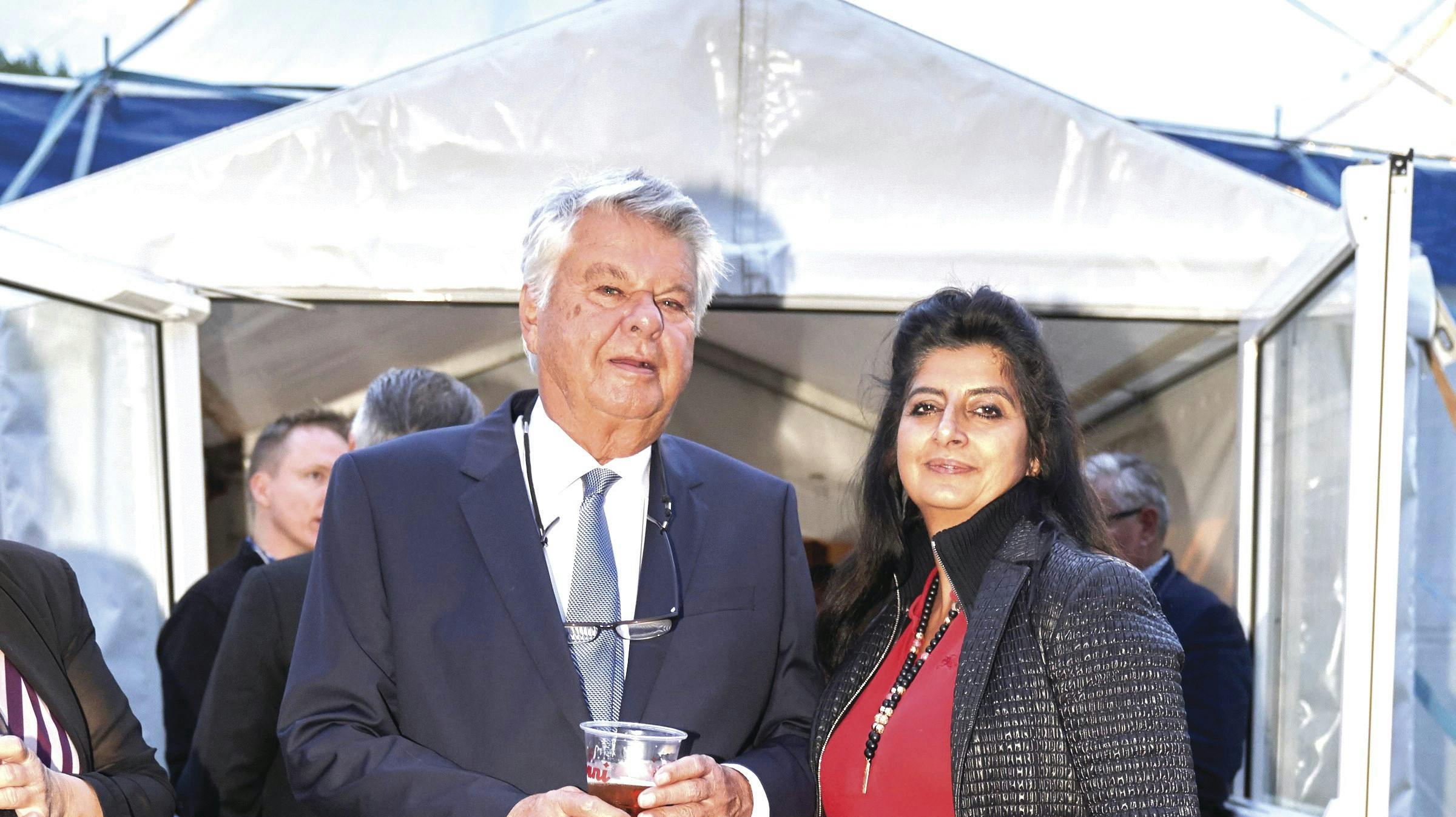 Christian Kjær og Susan Astani