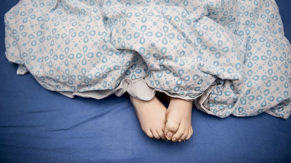 Cirka halvdelen af de 16-24-årige i undersøgelsen svarer, at de ikke for nok søvn til at føle sig udhvilet. 