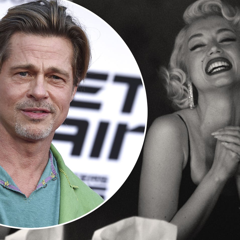 Brad Pitt ser ingen problemer med, at det er den cubanske Ana de Armas, der spiller Marilyn Monroe i "Blonde".