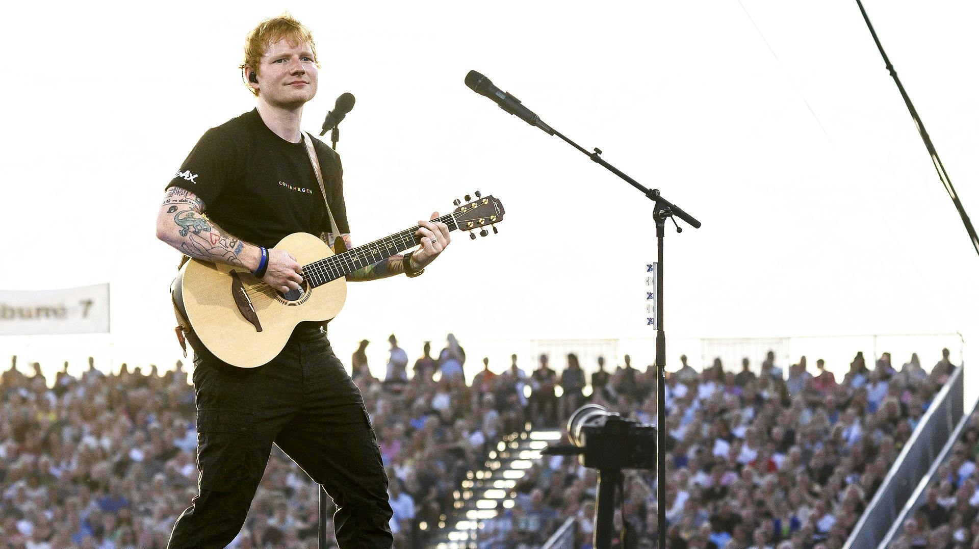 Ed Sheeran optrådte fra onsdag til og med lørdag i Danmark.