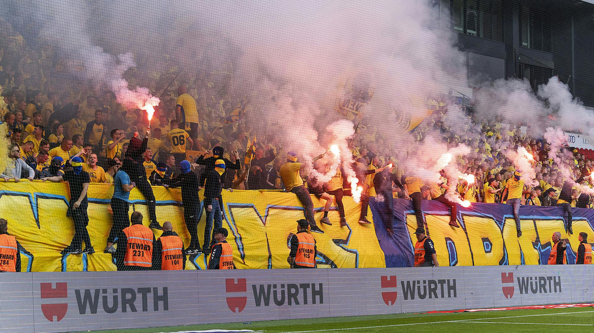 De få ødelægger det for de mange, mener fanklubben i Brøndby.