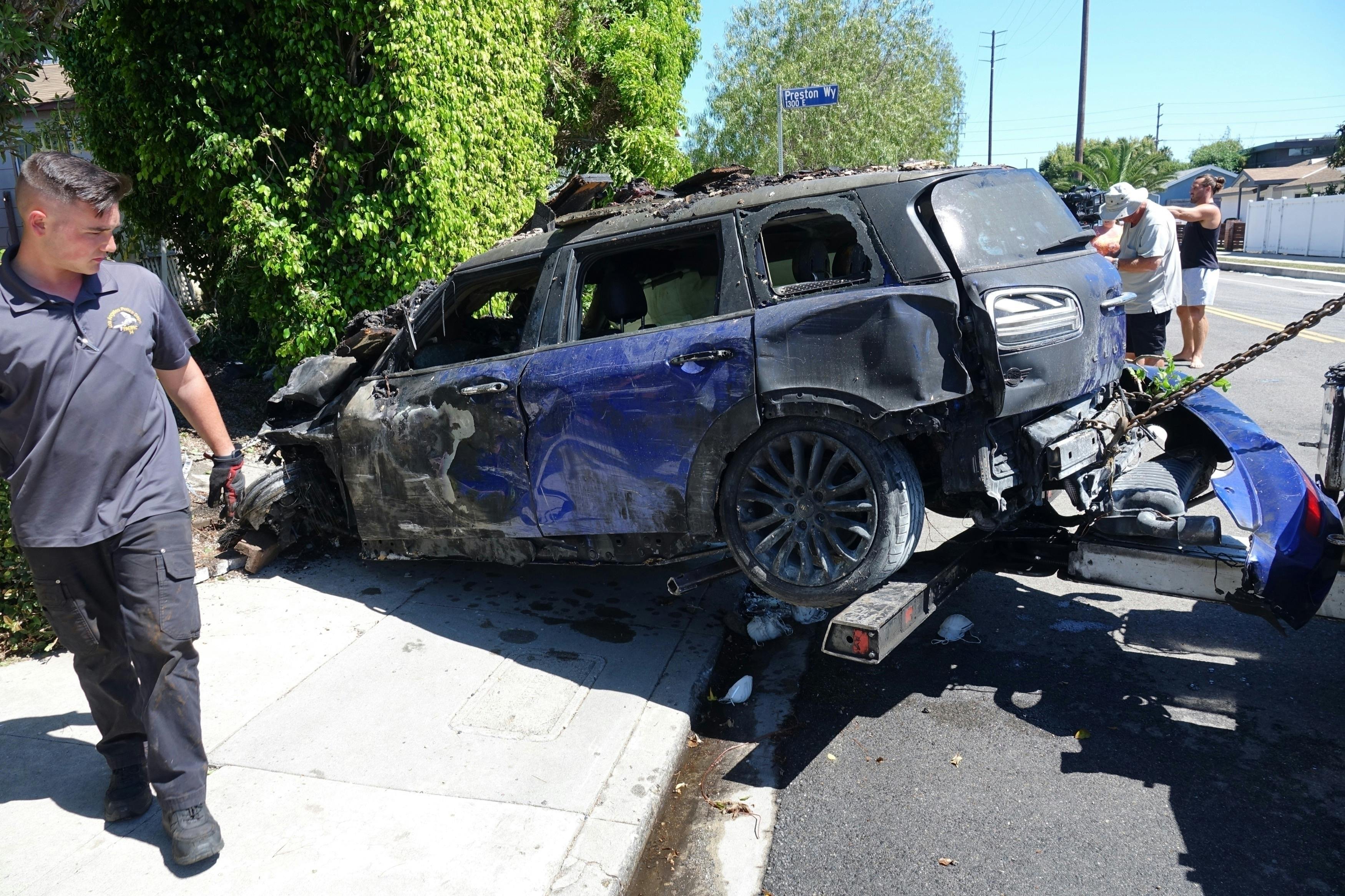 Anne Heche havde kokain i blodet, da hun torpederede et hus i sin Mini Cooper