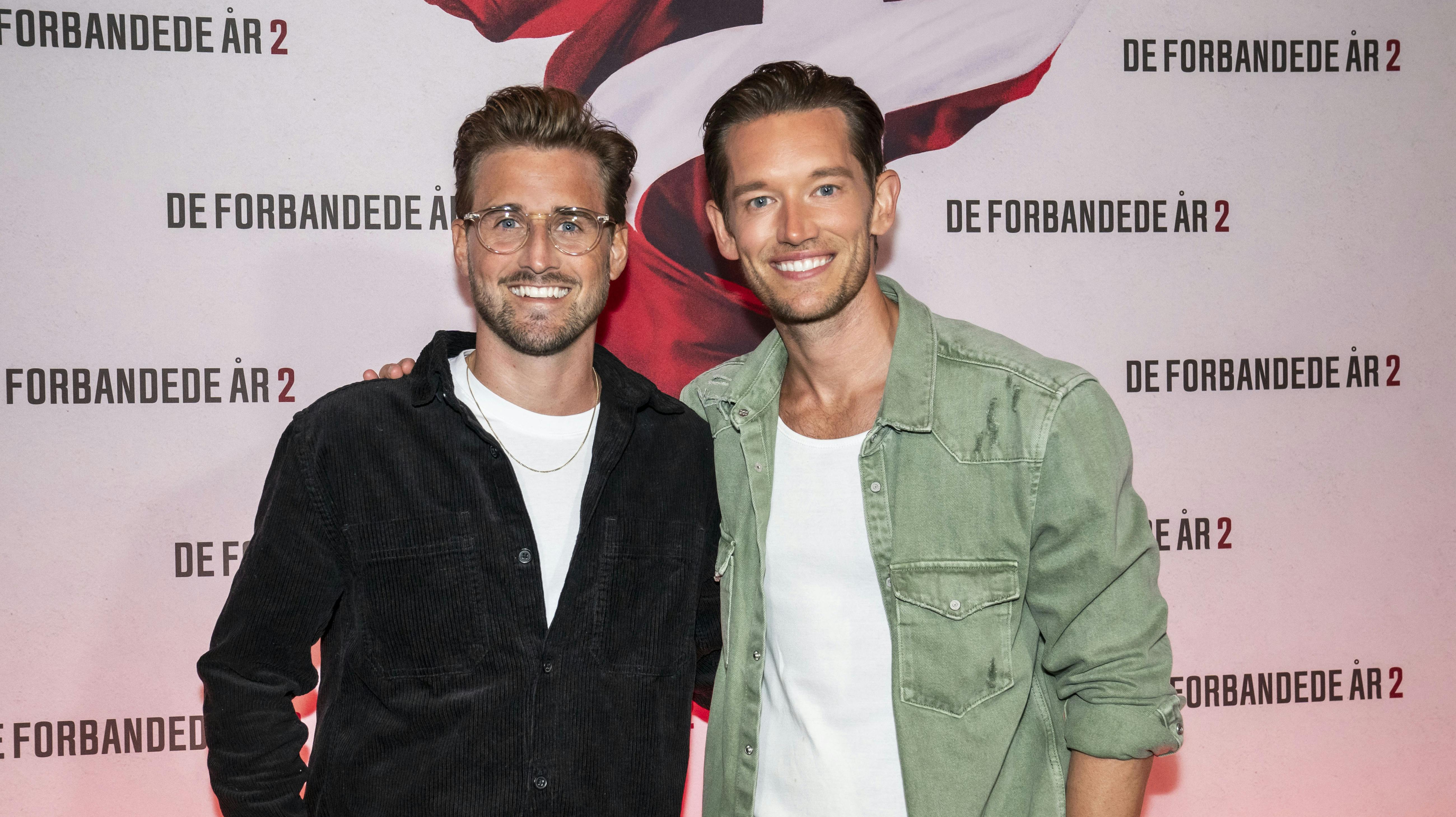 Frederik Haun deler sit og Morten Kjeldgaards store øjeblik med sine følgere. 