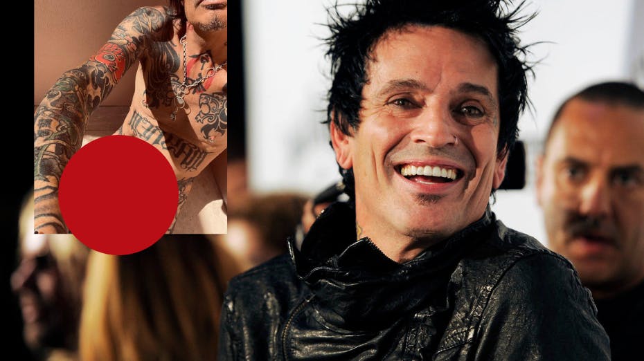 Tommy Lee har glædet sine følgere, der har hang til nøgenhed. 