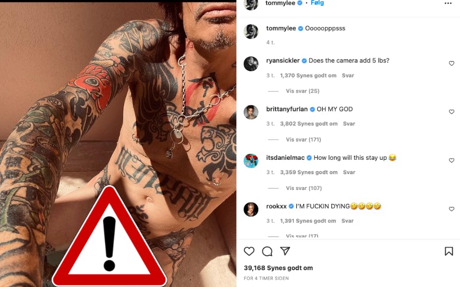 SE og HØR har for god ordens skyld sløret billede. Vi undskylder på forhånd, hvis du havde ønsket at se hele pakken. 