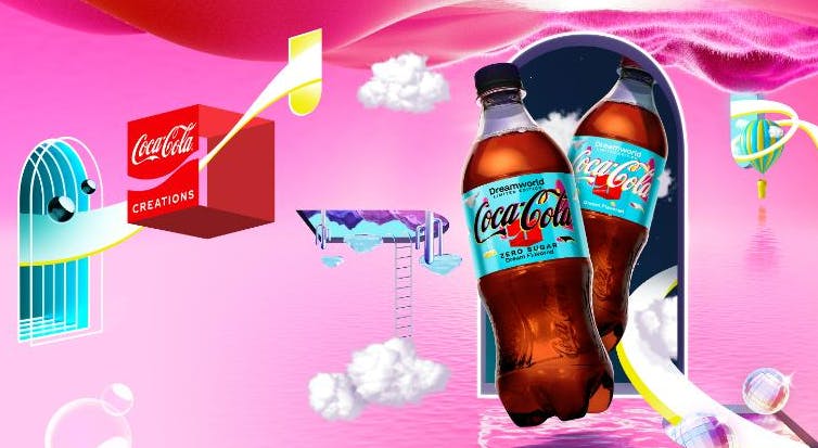 "Coca-Cola Dreamworld" kommer på mandag i USA og Canada.
