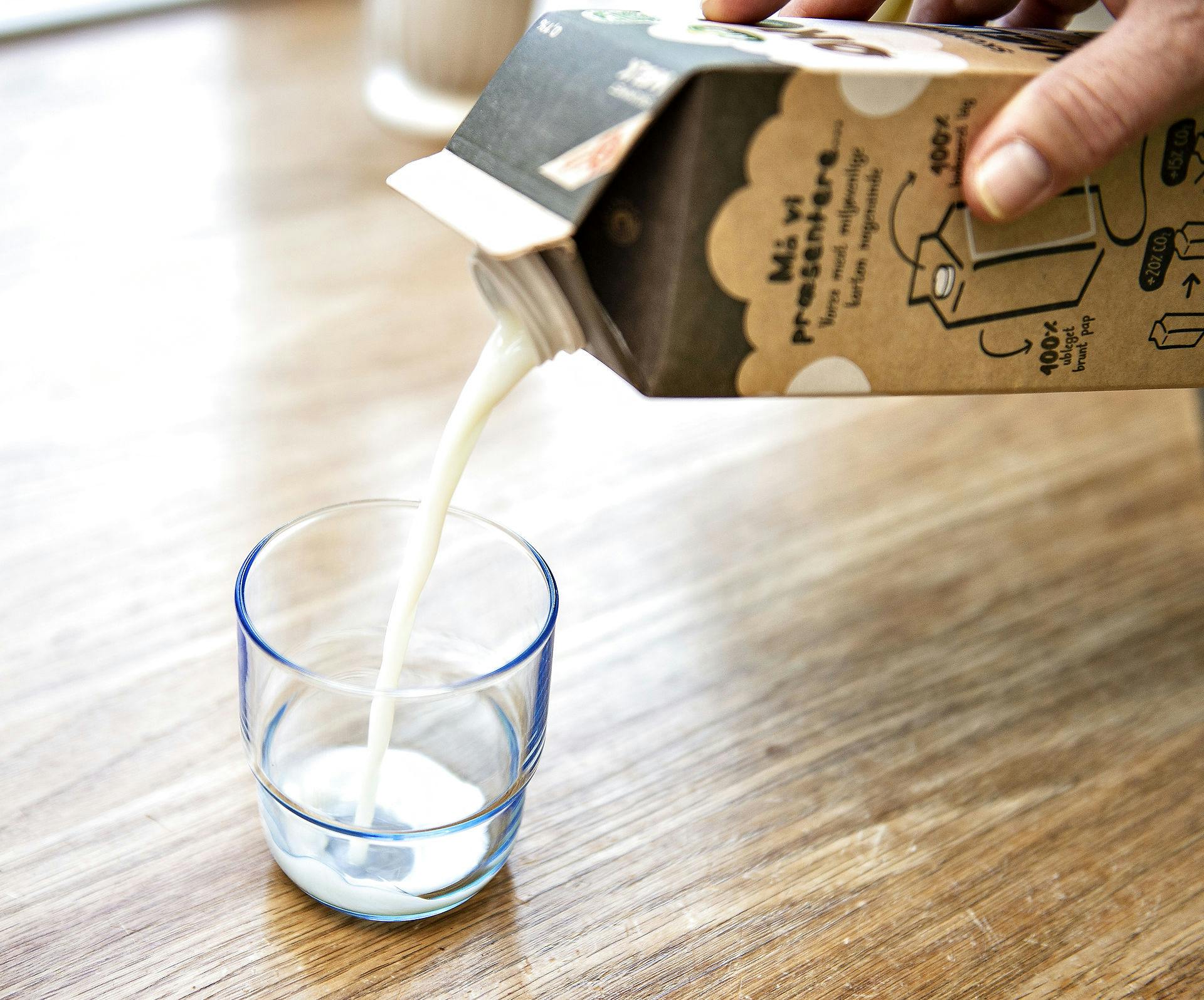 Letmælk! Det drikker jeg også selv!