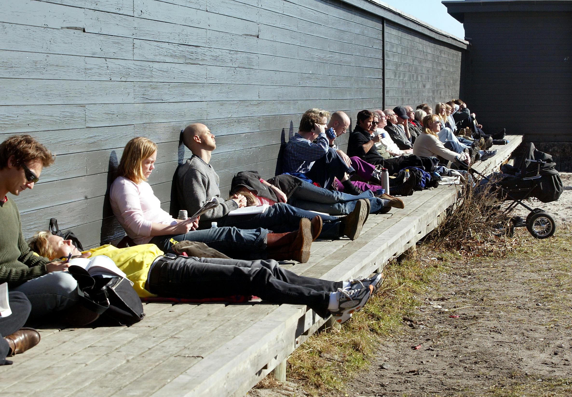Badeanstalten "Den Permanente" i Risskov ved Aarhus er umådeligt populær blandt de lokale. nbsp;