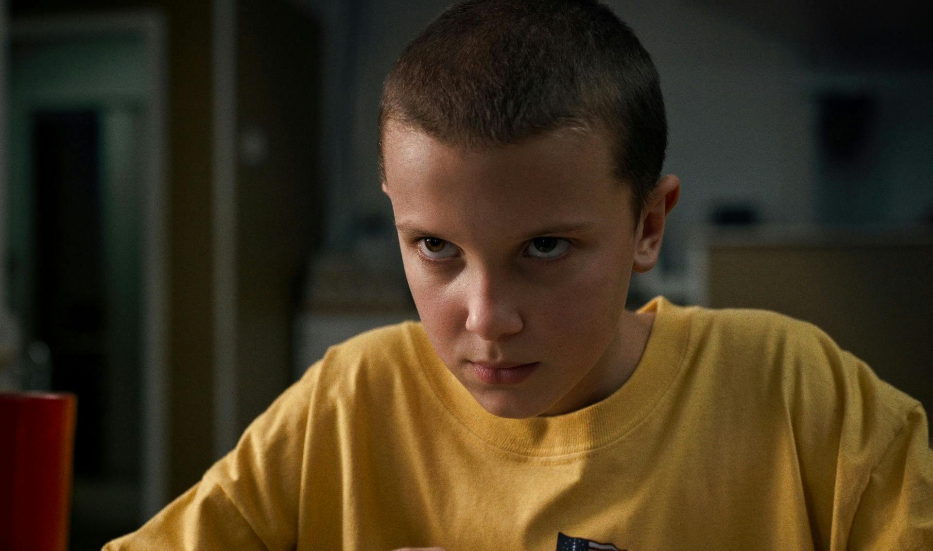 Millie Bobby Brown i serien "Stranger Things." 