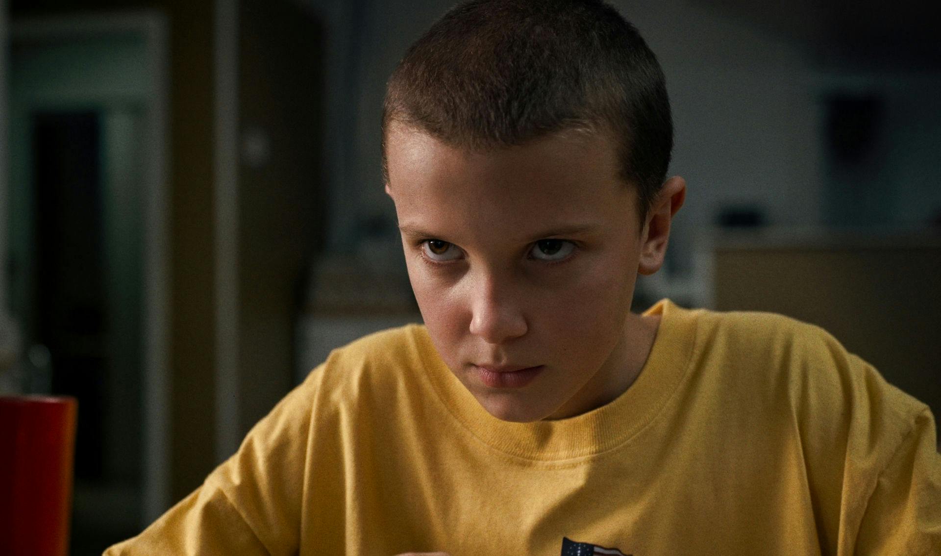 Millie Bobby Brown i serien "Stranger Things."&nbsp;
