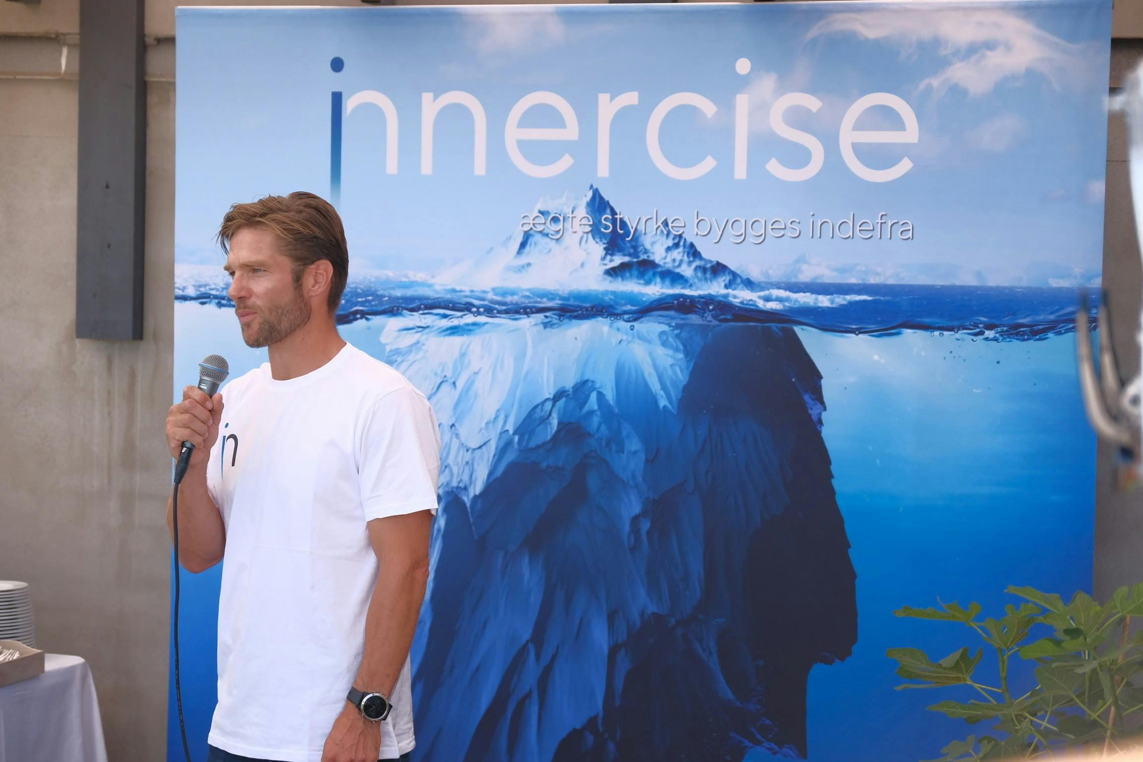 I fredags var den officielle åbning af Innercise, hvor blandt andet David Owe bød folk velkommen.