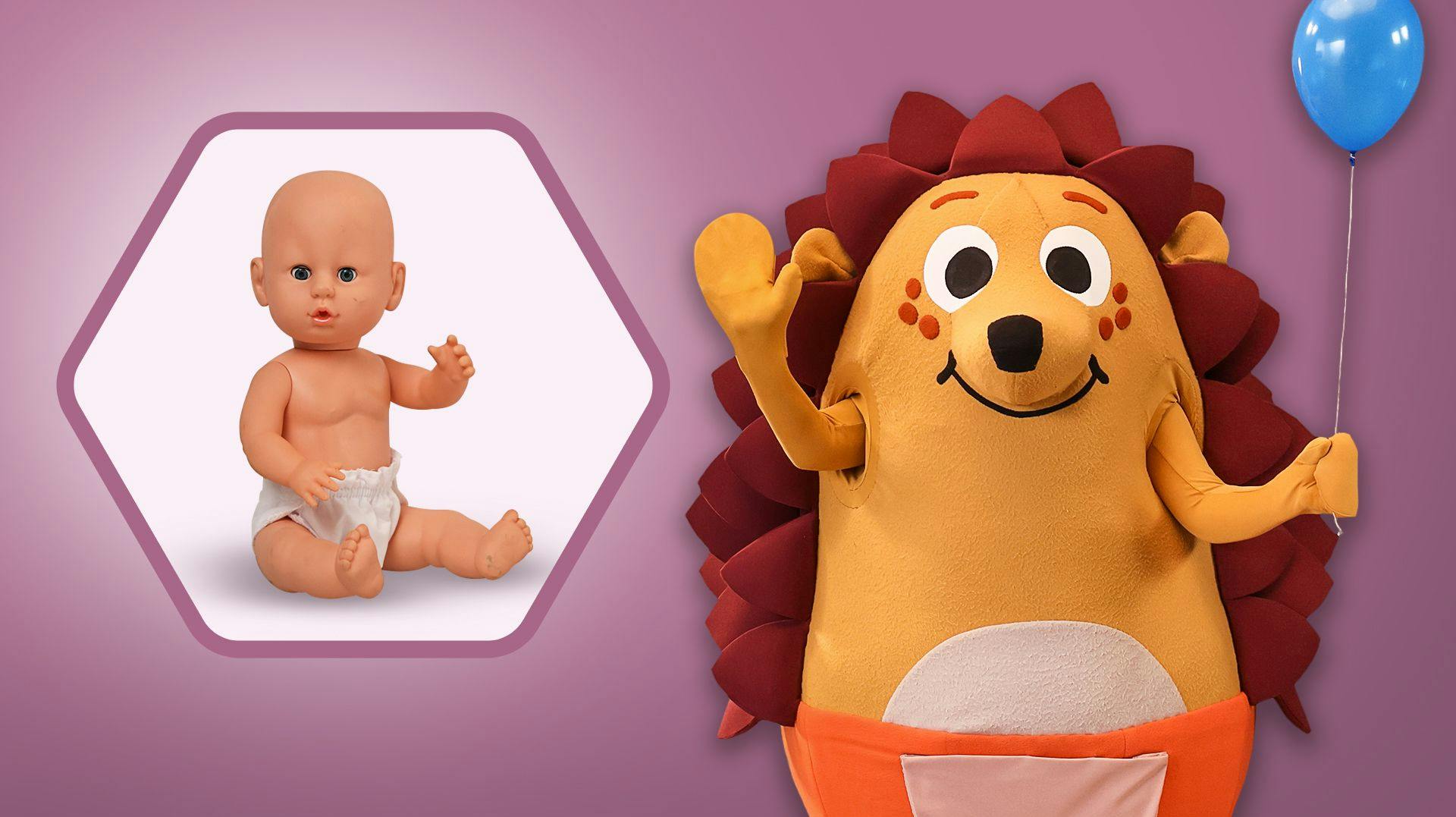 Børste er gravid. Eller … så tæt på gravid som muligt.