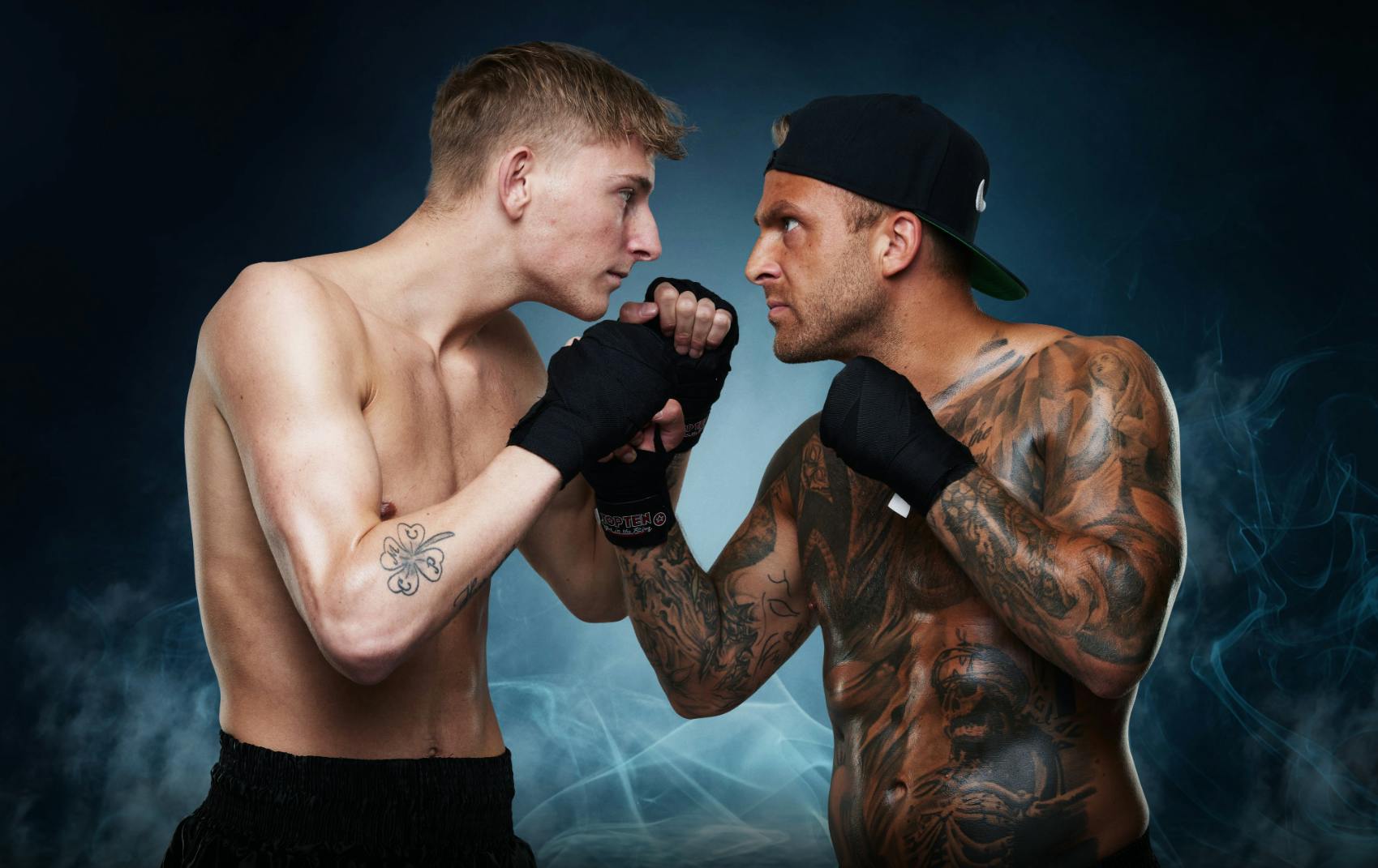 Patrick Holsøe og Lenny Pihl skulle have mødt hinanden i bokseringen i Stjerneboksning 2022.