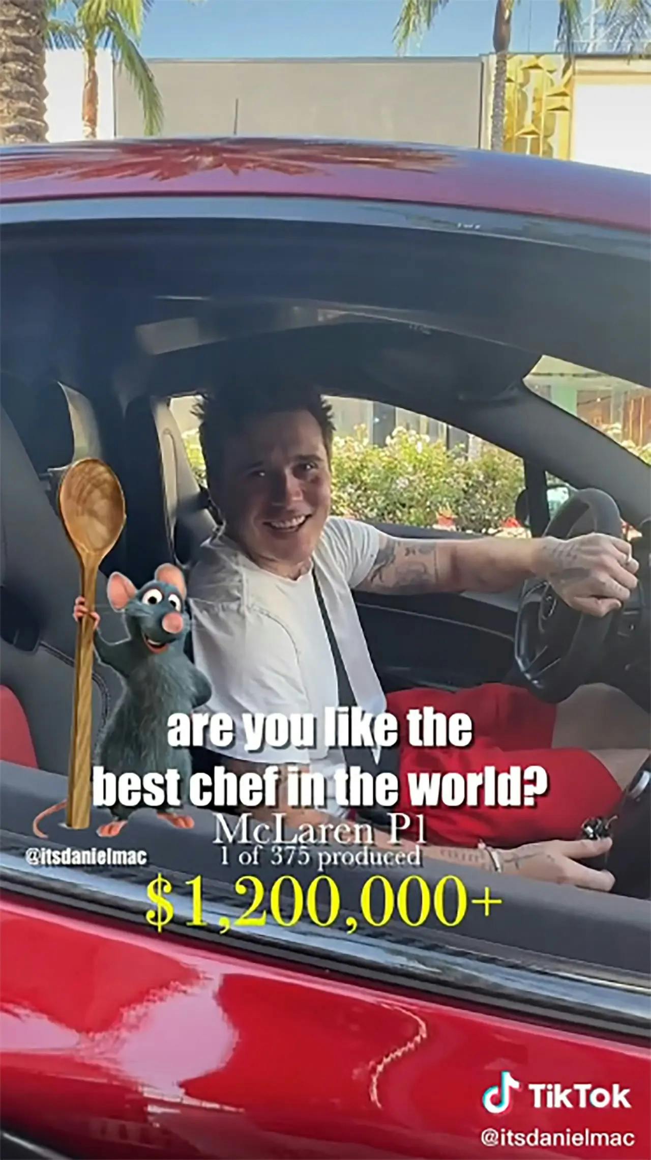 Brooklyn Beckham bliver udskammet efter viral video.