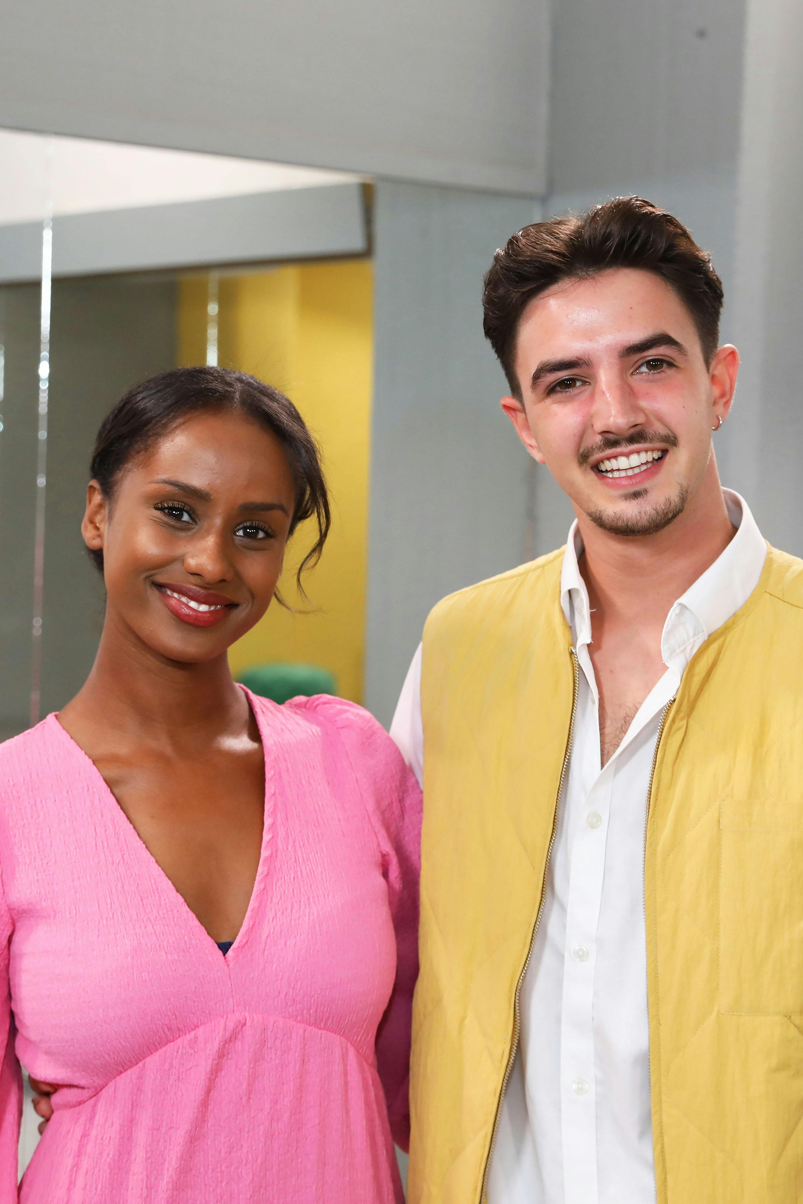 Andrea Lykke Oehlenschlæger og Eugen Miu.