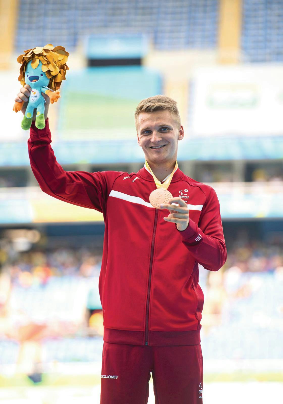 Daniel Wagner har høstet massevis af medaljer i løbet af sin karriere. Her bronze i PL i Rio i 2016.