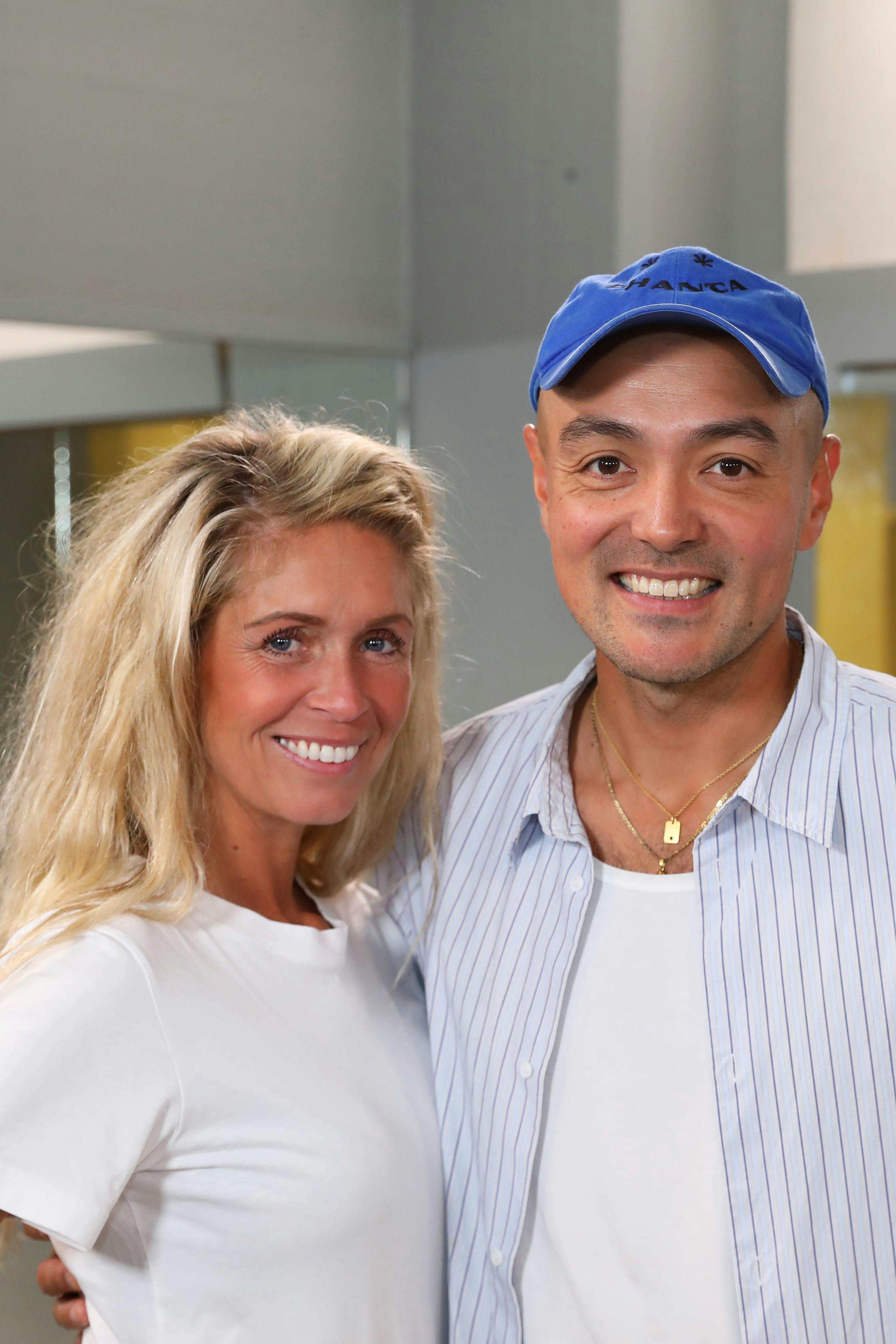 Nicholas Kawamura og Karina Frimodt.