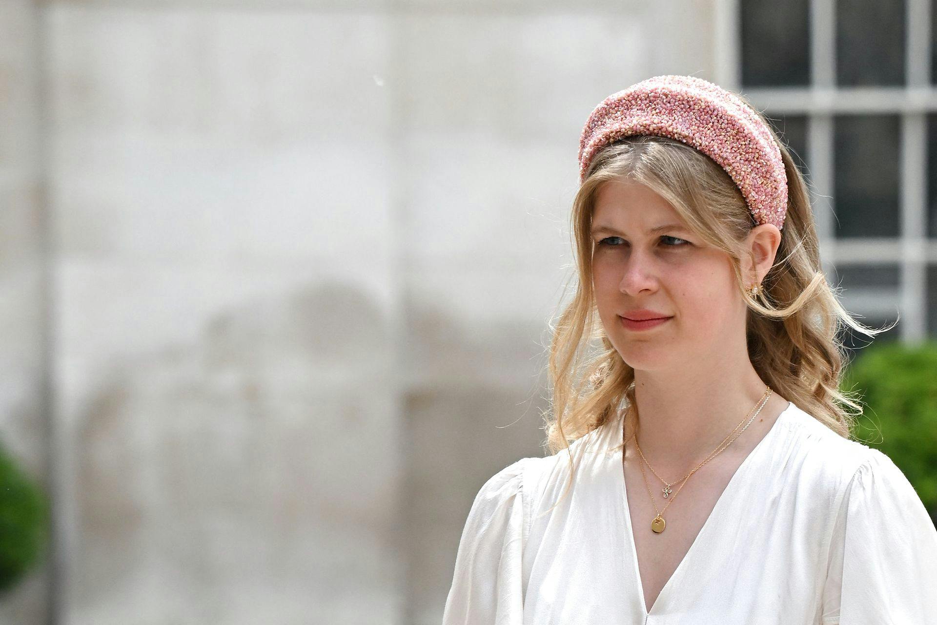 Lady Louise Windsor, barnebarn til dronning Elizabeth. 