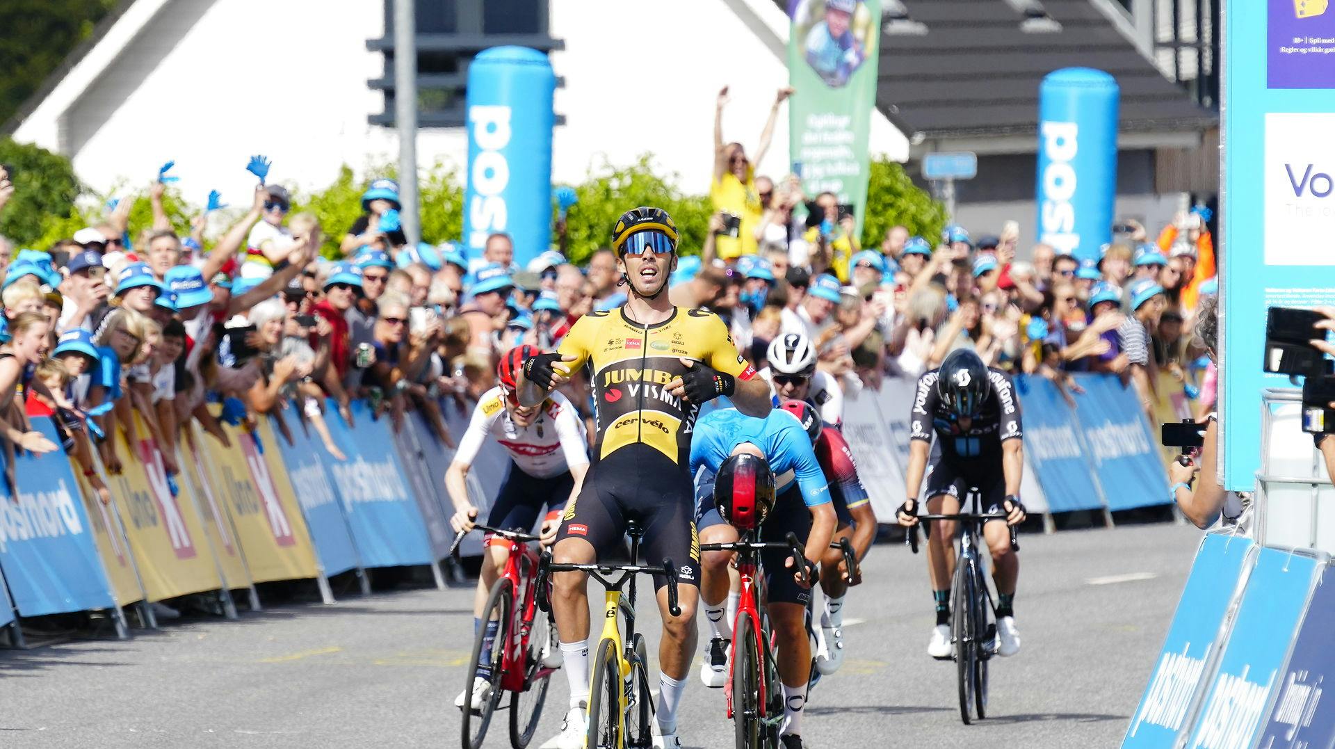 Laporte kørte først over stregen på kongeetapen til Vejle.