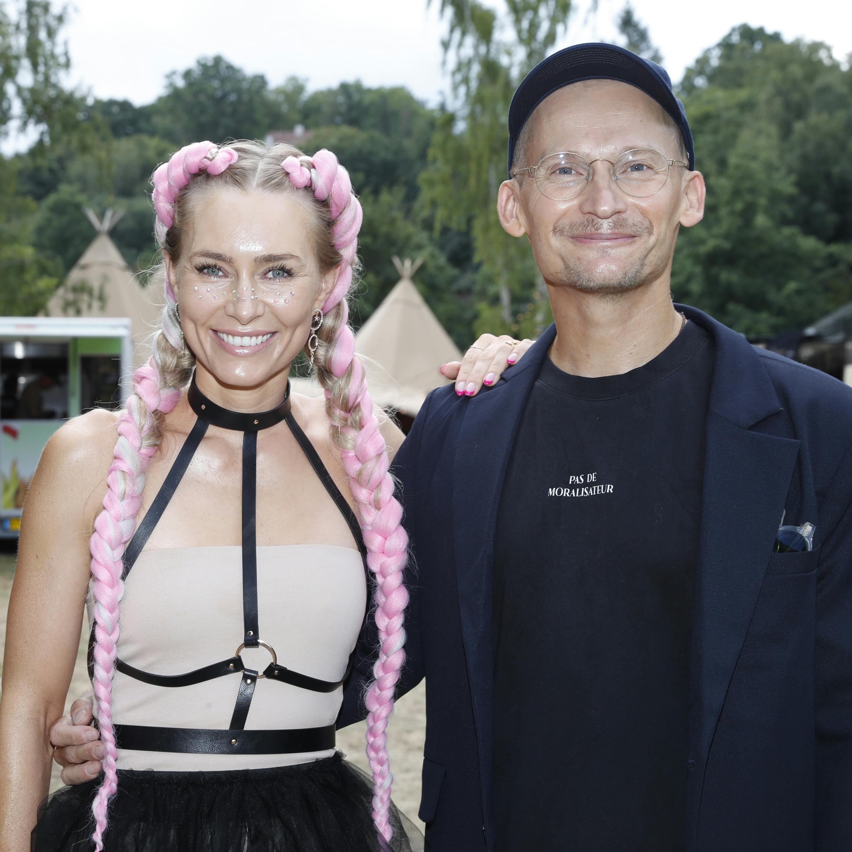 Christian Stadil sammen med hustruen Alice Brunsø.