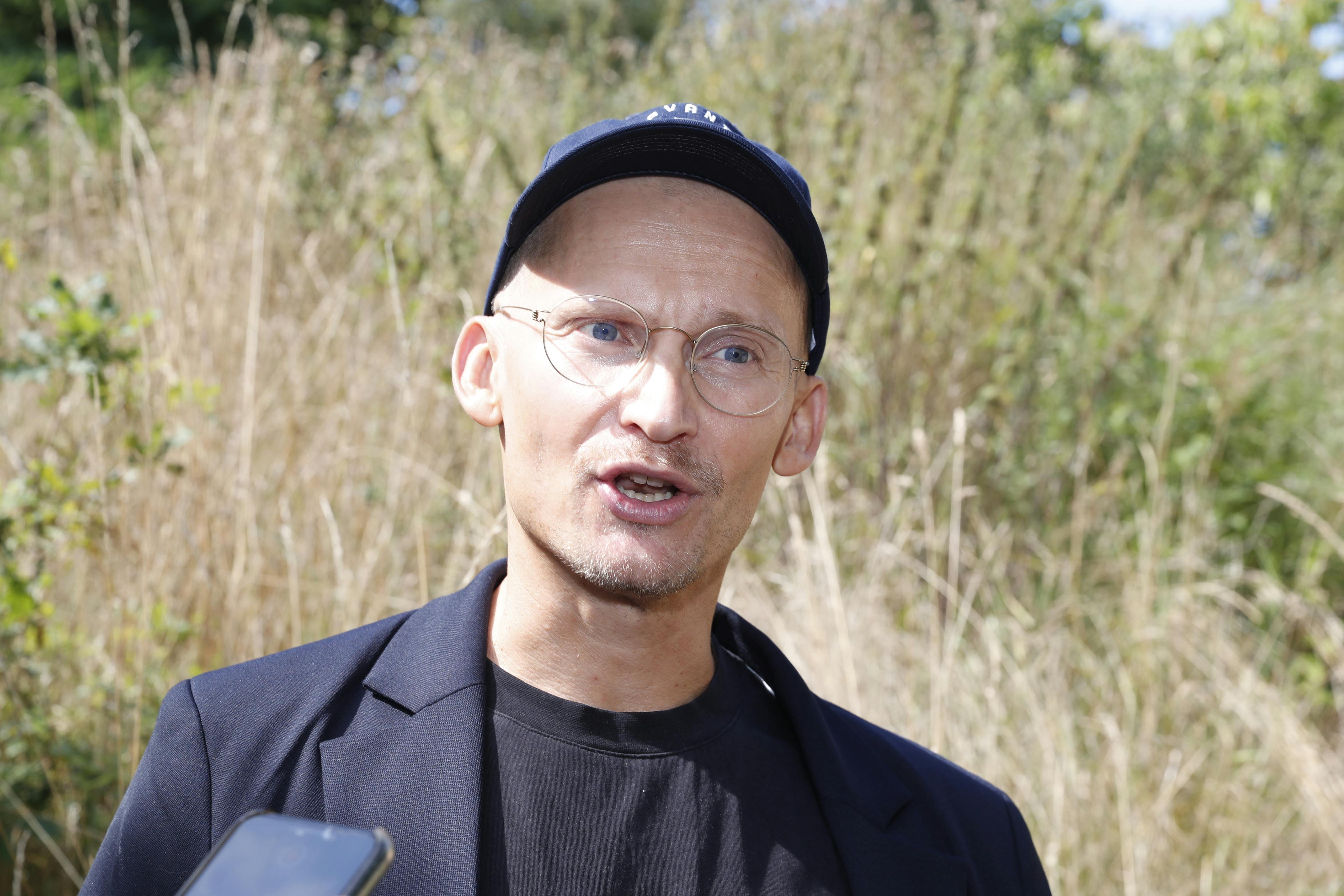 Politiet var flere gange på besøg, da Christian Stadil fejrede sin 50 års fødselsdag.
