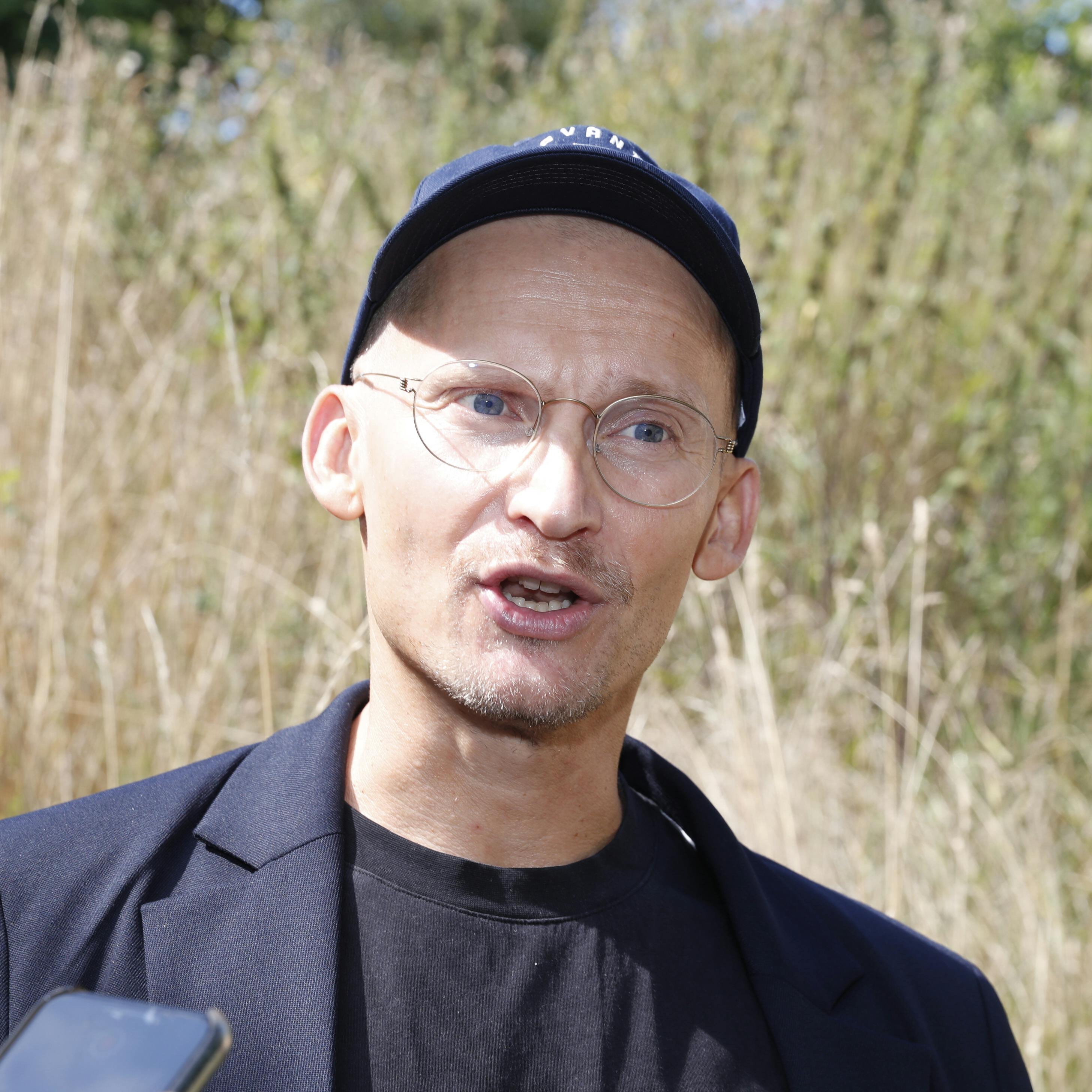 Politiet var flere gange på besøg, da Christian Stadil fejrede sin 50 års fødselsdag.