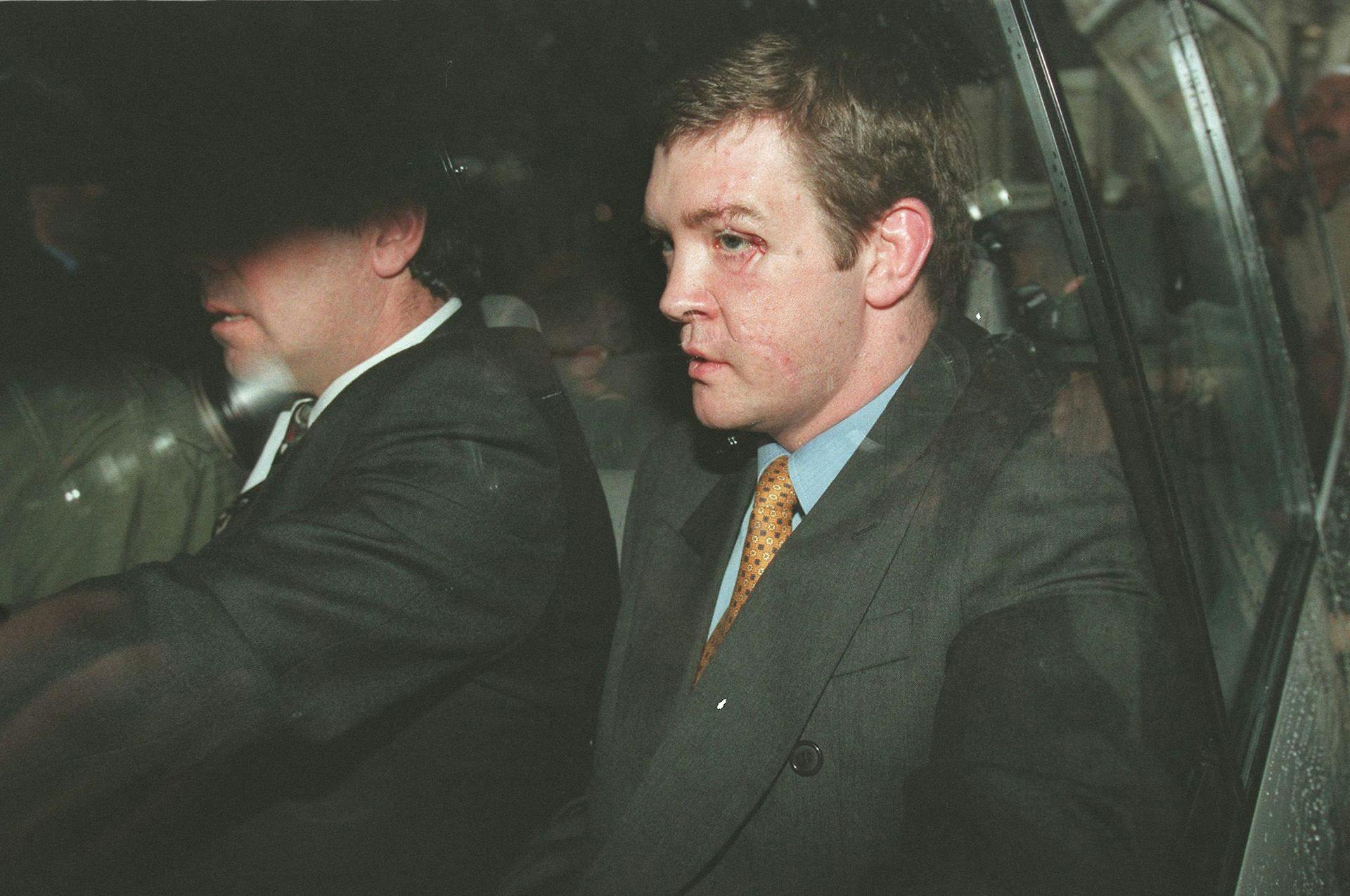 Trevor Rees-Jones' ansigt bærer stadig tydelige ar efter ulykken. 