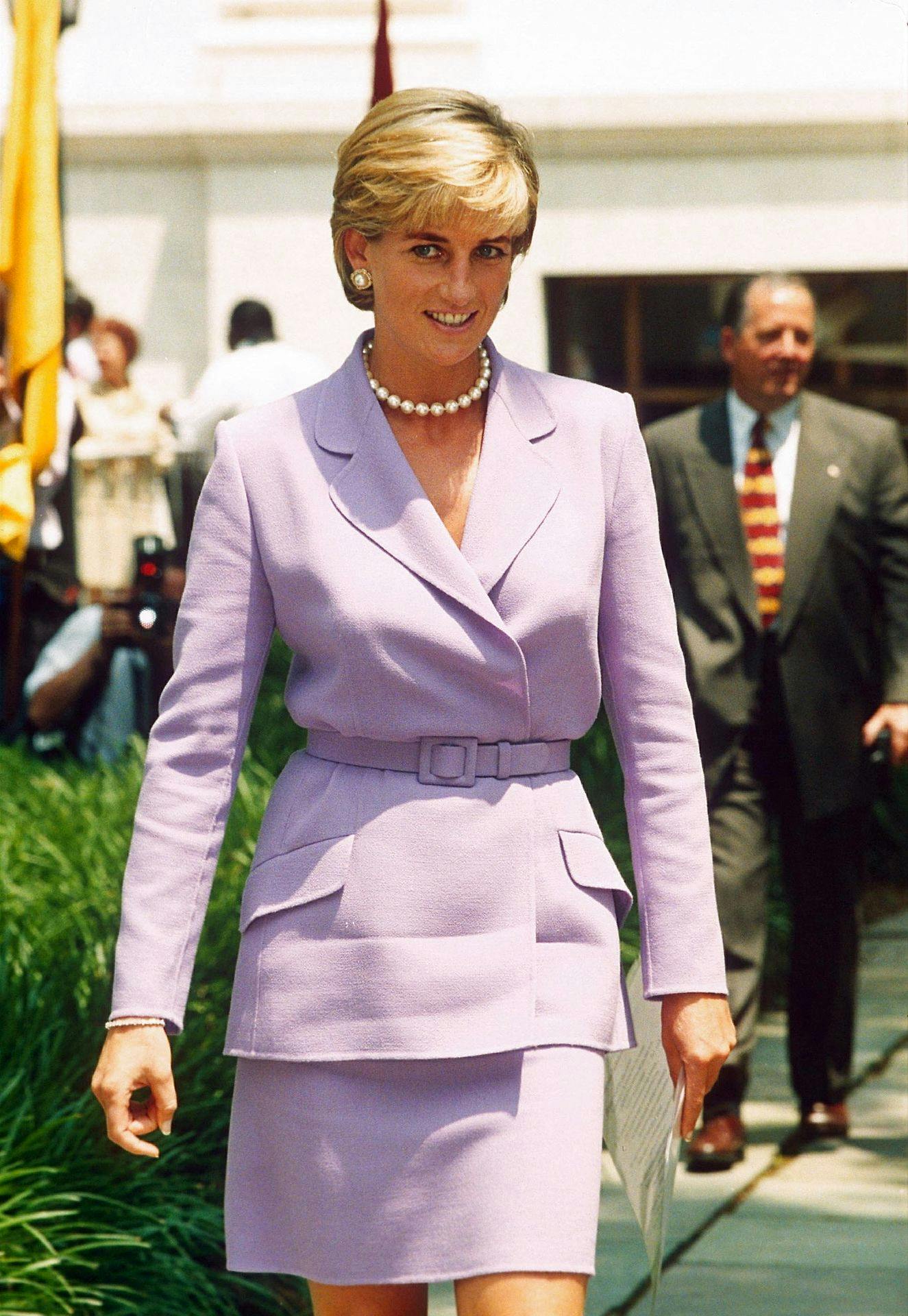 Prinsesse Diana bar ofte perlesmykker.&nbsp;

