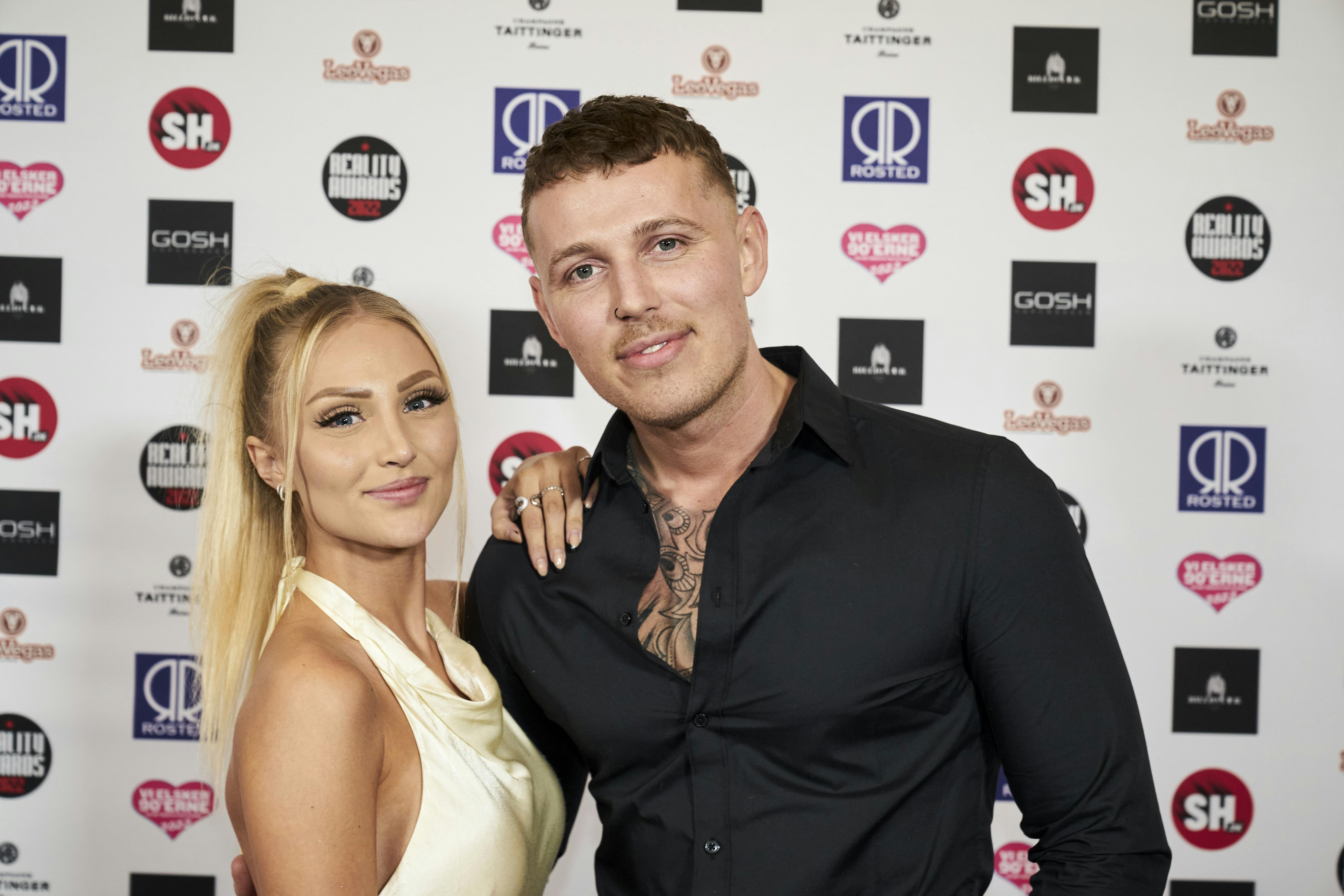 Line Maria og Nicklaes er gået fra hinanden, efter utroskabet kom frem.