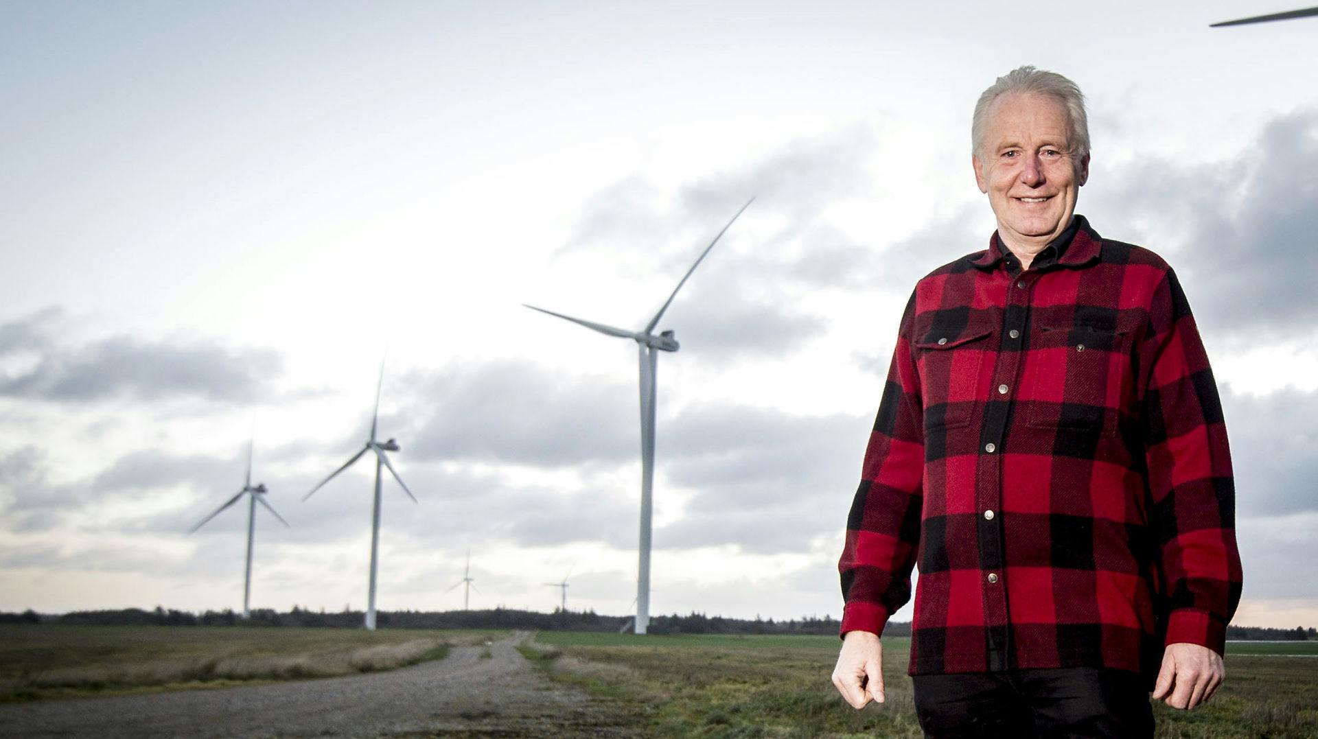 Jørgen Skovgaard er blevet multimillionær på grøn strøm. I år bliver han mange gange rigere, fordi elpriserne er eksploderet.