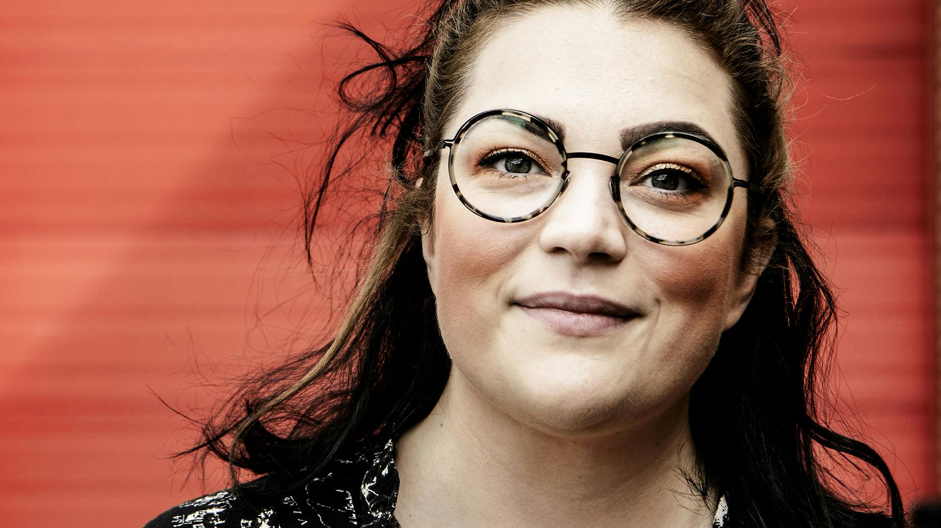 Ditte Marie Brandstrup aflsører, at hun har født.